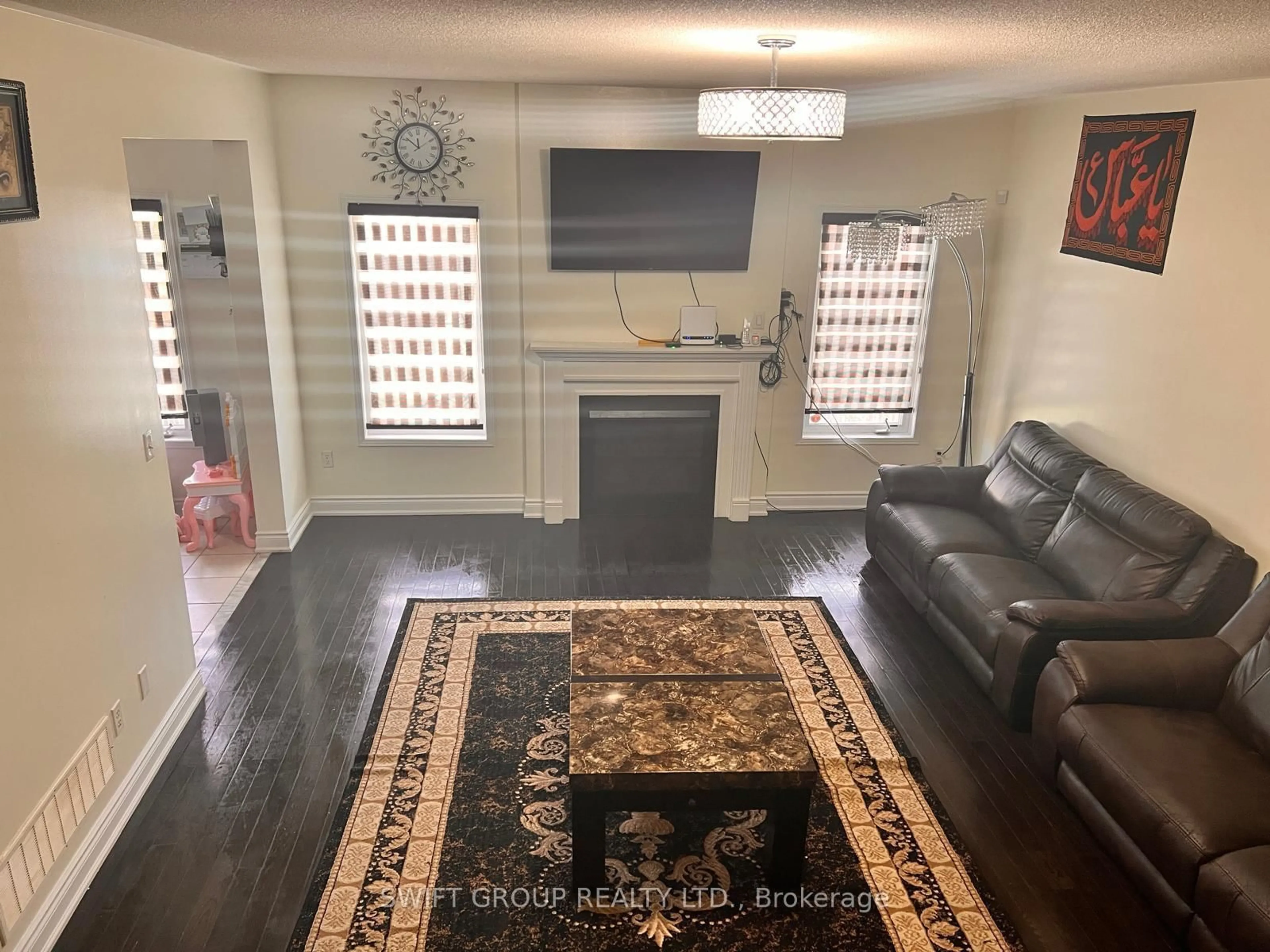 Living room with furniture, unknown for 94 Checkerberry Cres, Brampton Ontario L6R 3P6