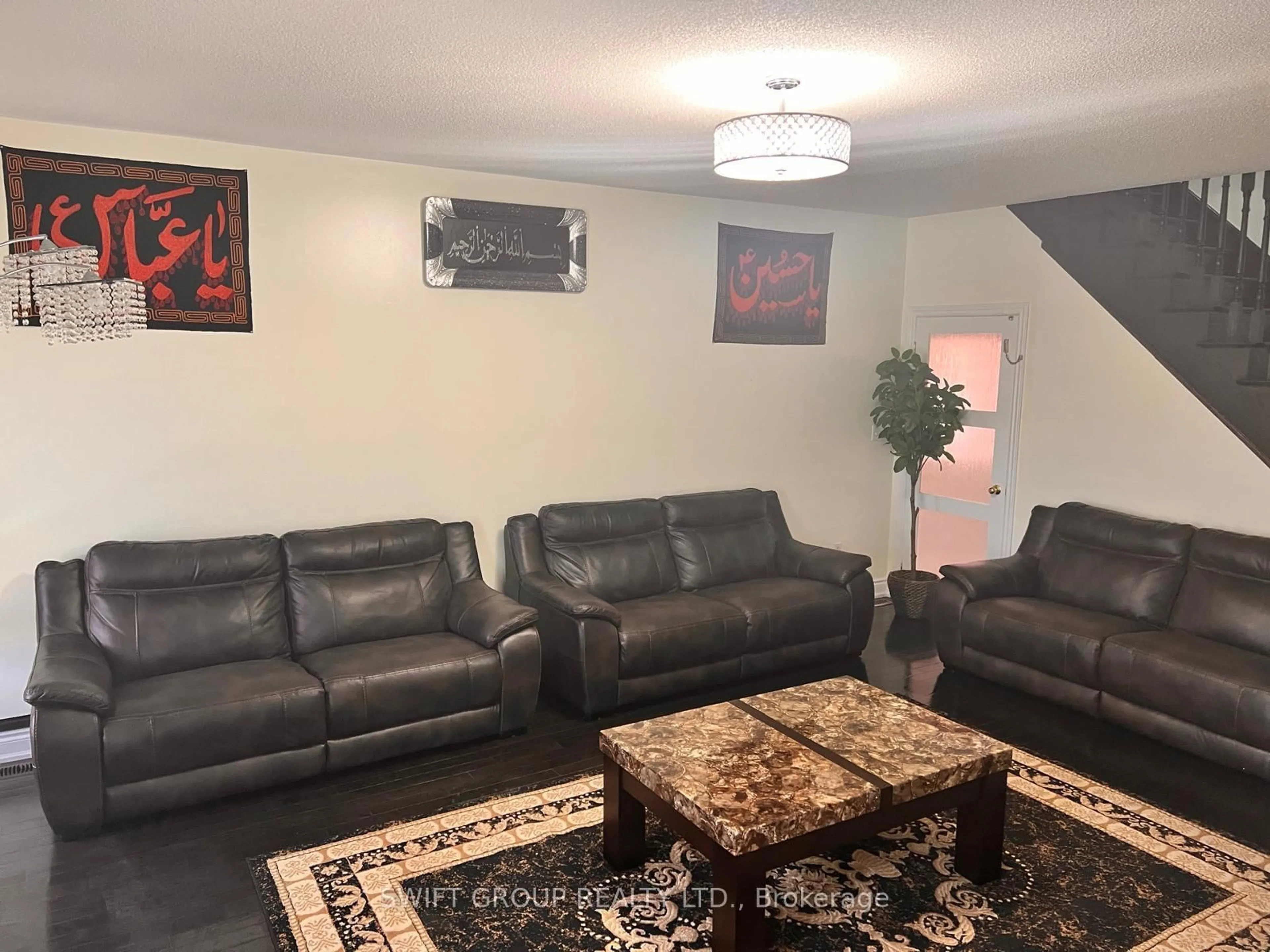 Living room with furniture, unknown for 94 Checkerberry Cres, Brampton Ontario L6R 3P6