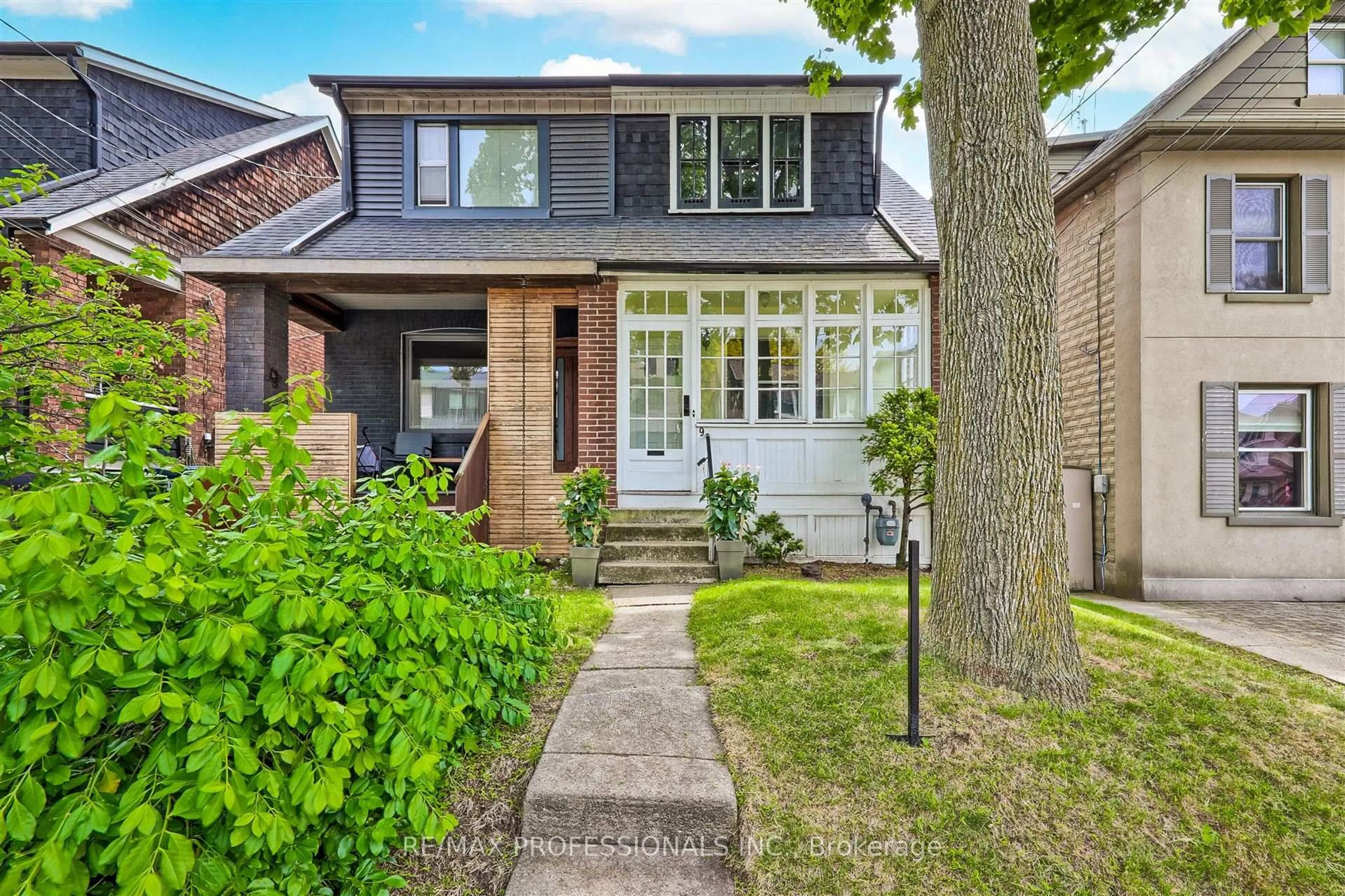 Home with brick exterior material, street for 9 Mayfield Ave, Toronto Ontario M6S 1K2