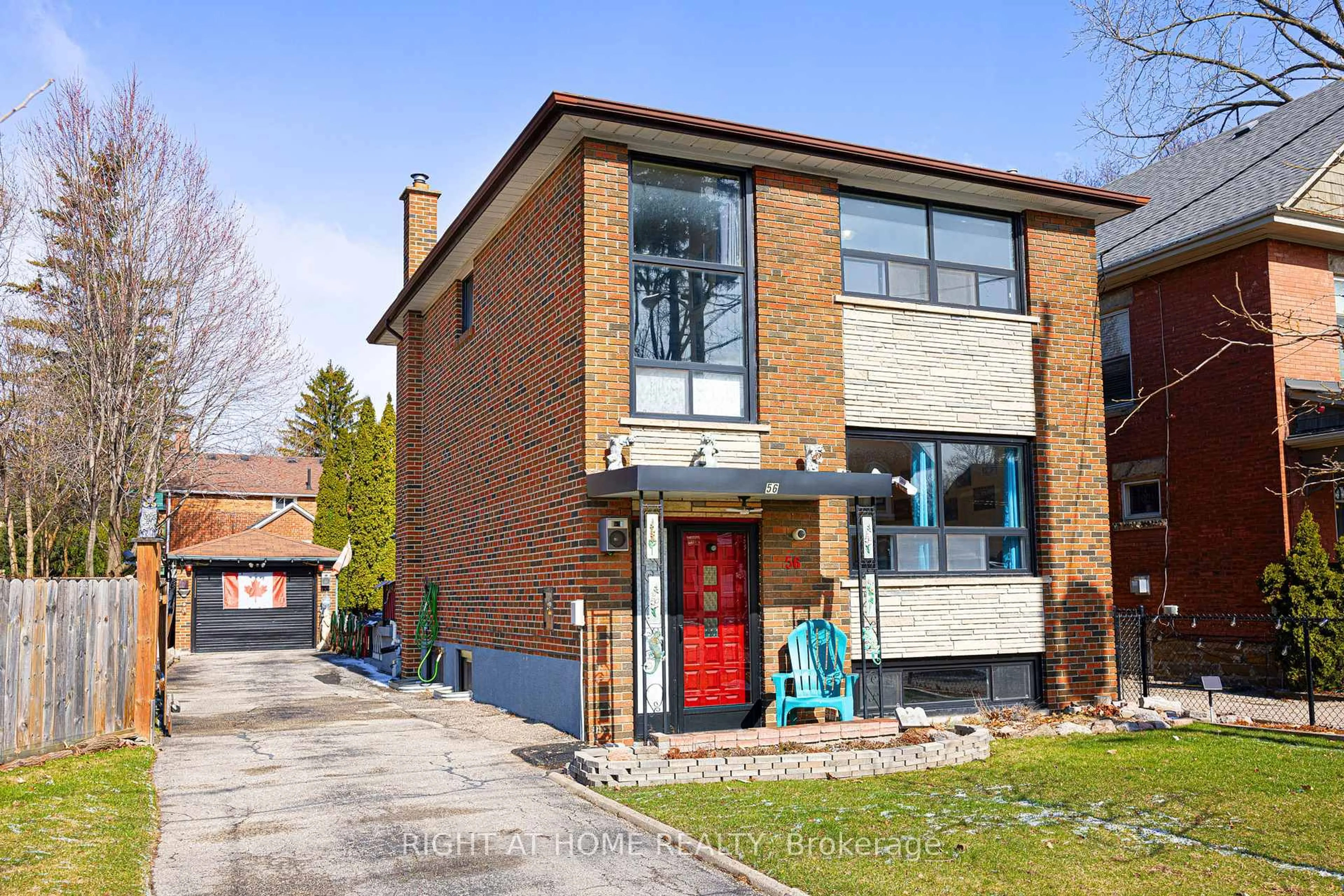 Home with brick exterior material, street for 56 John St, Toronto Ontario M9N 1J7