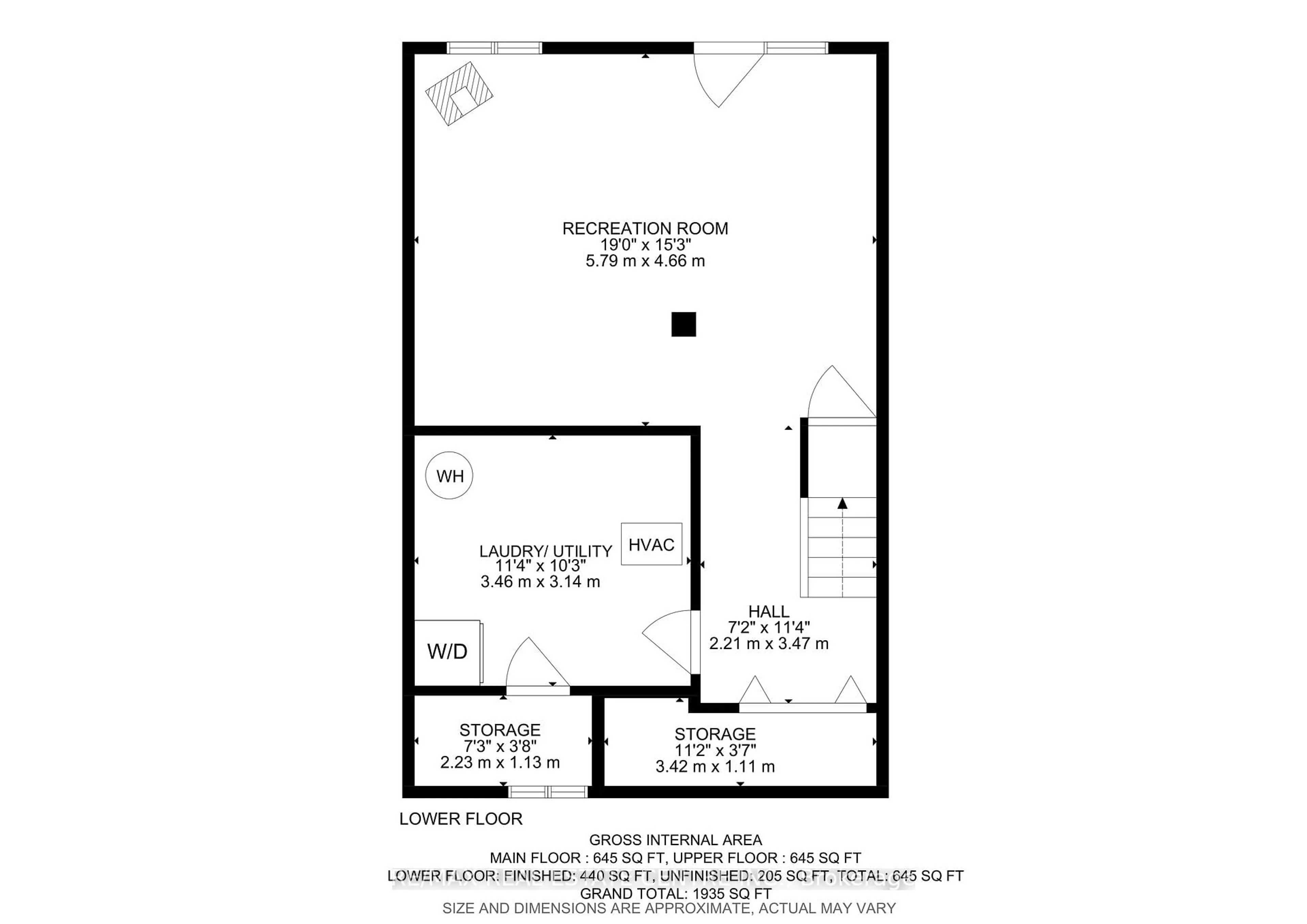 Floor plan for 177 Kingham Rd, Halton Hills Ontario L7J 2P3