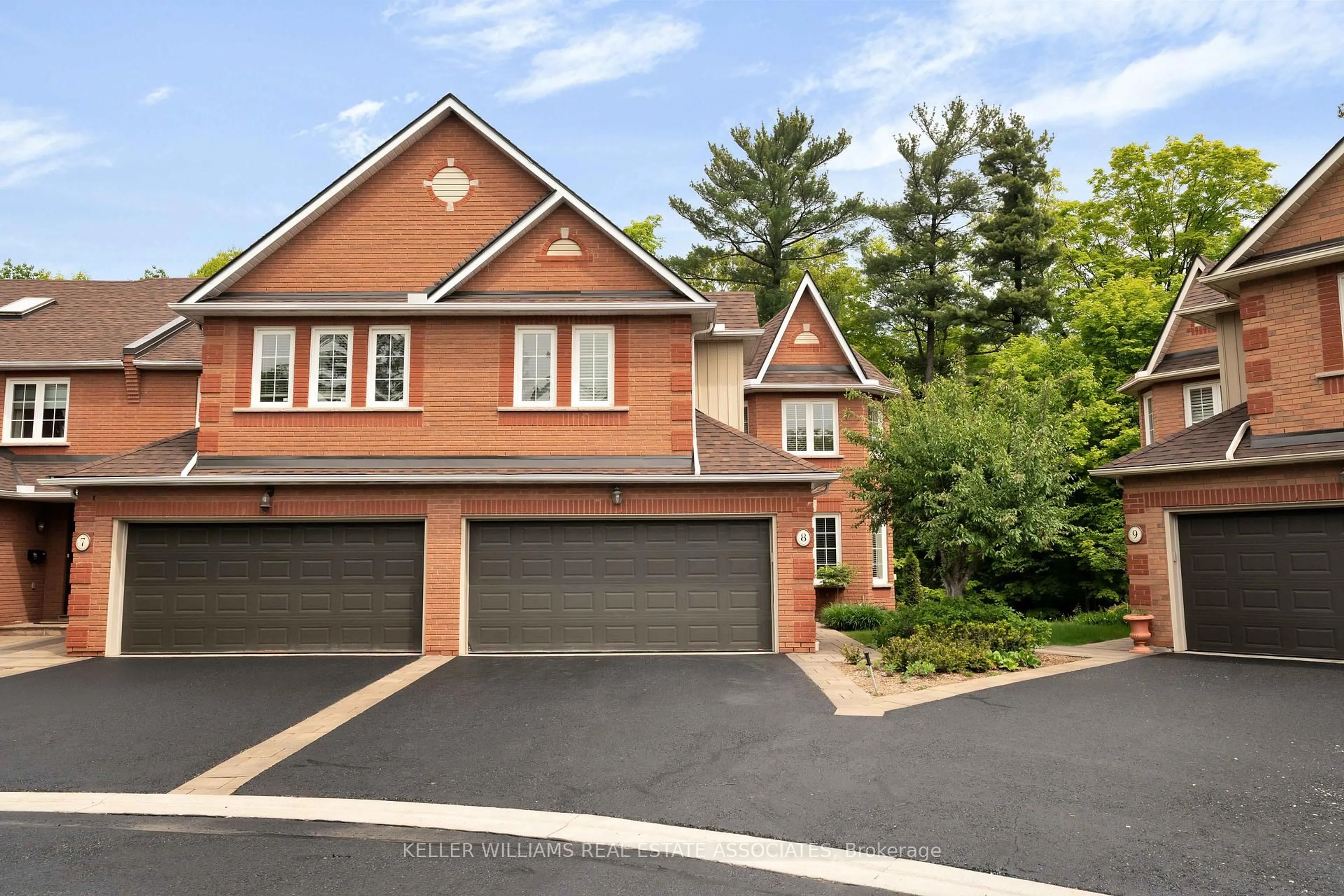 Home with brick exterior material, street for 1735 The Collegeway N/A #8, Mississauga Ontario L5L 3S7