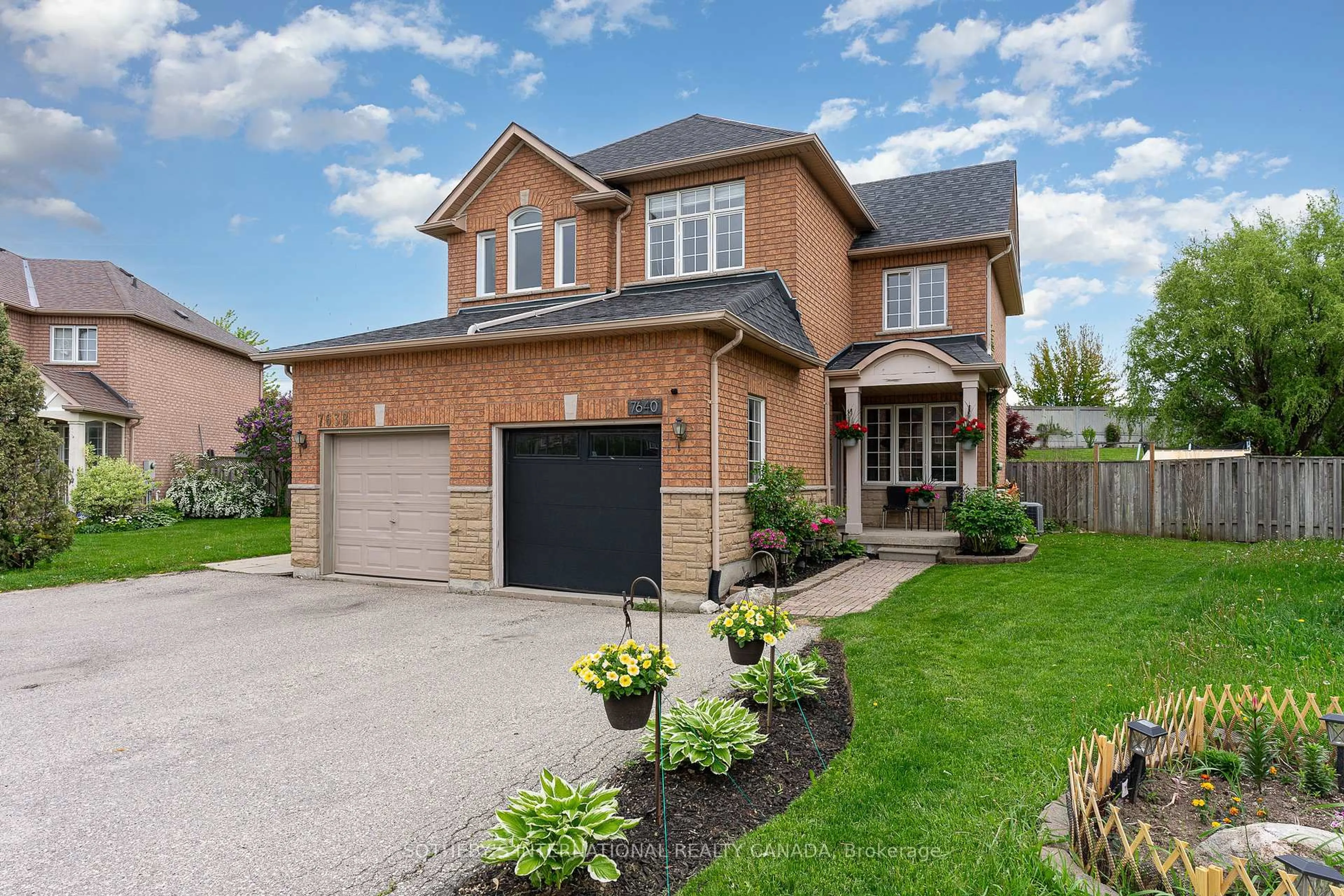 Home with brick exterior material, street for 7640 Black Walnut Tr, Mississauga Ontario L5N 8A7