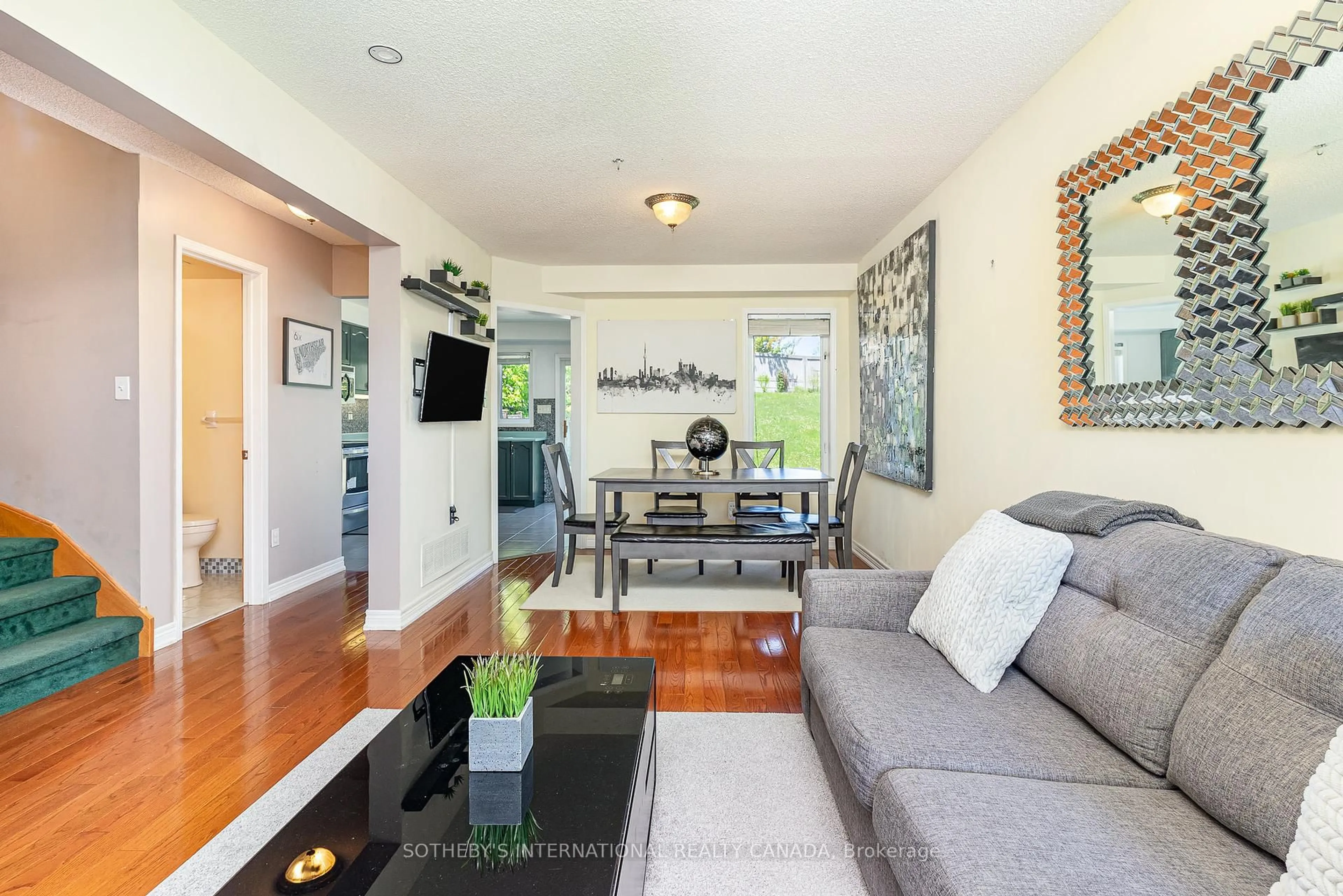 Living room with furniture, unknown for 7640 Black Walnut Tr, Mississauga Ontario L5N 8A7
