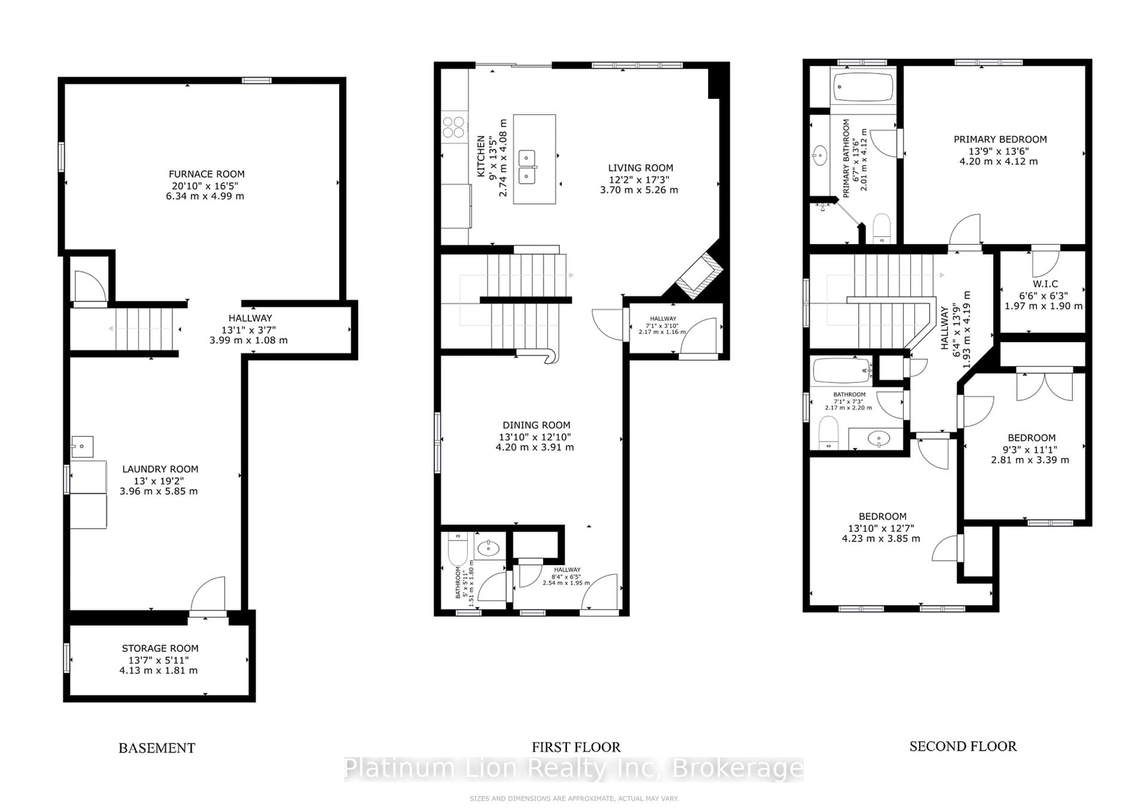 Floor plan for 1545 Chretien St, Milton Ontario L9E 1H2