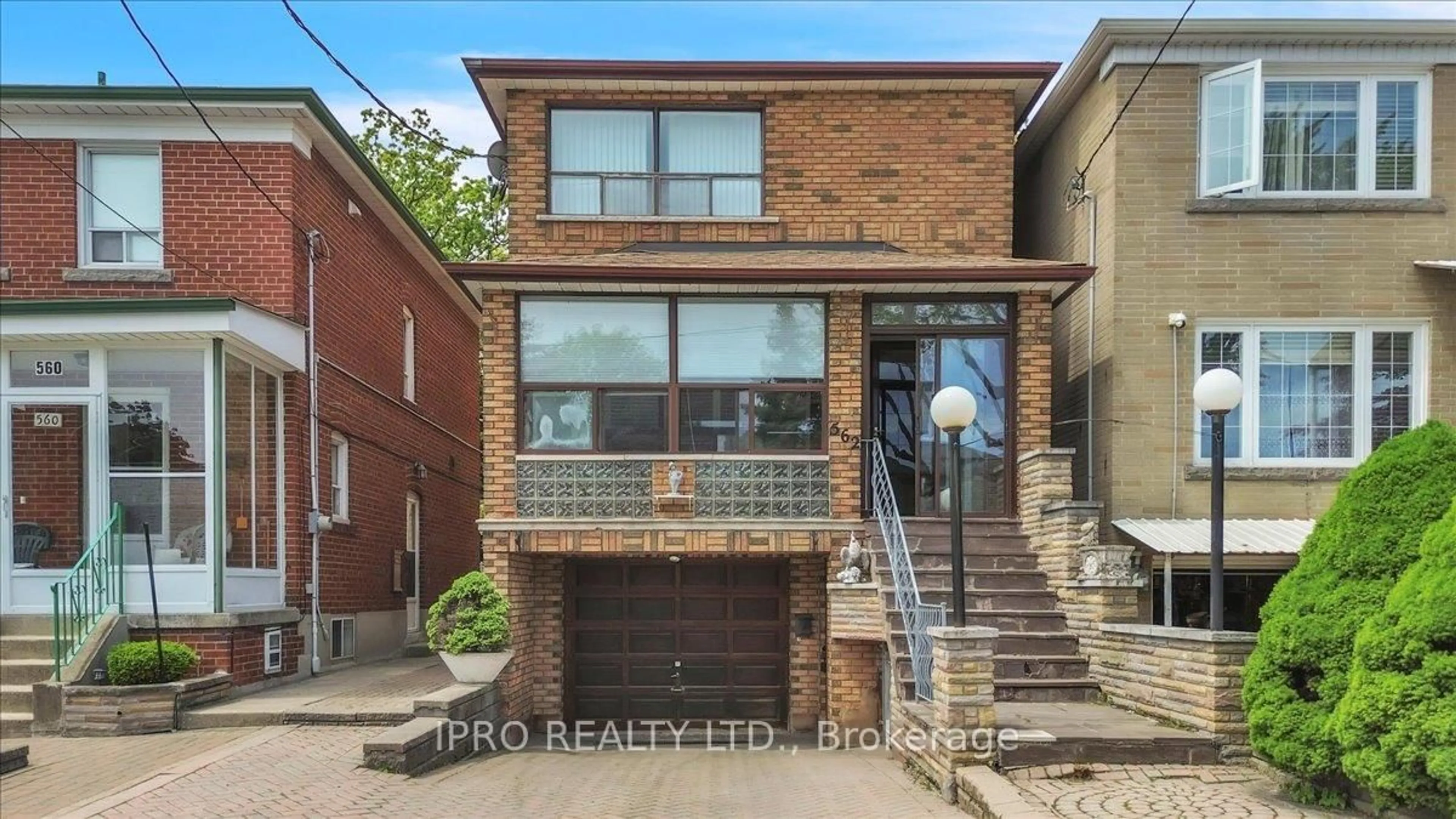 Home with brick exterior material, street for 562 harvie Ave, Toronto Ontario M6E 4M1