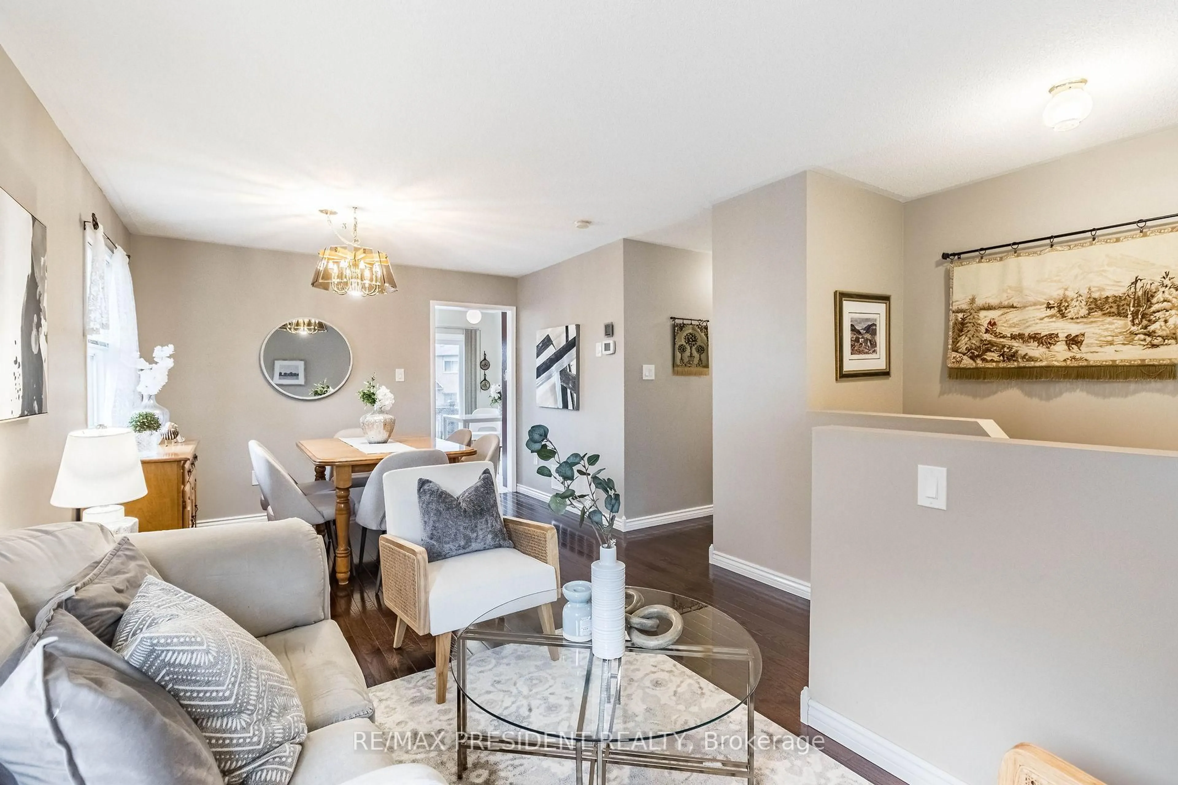 Living room with furniture, unknown for 34 Fairbank Crt, Brampton Ontario L6X 4L7
