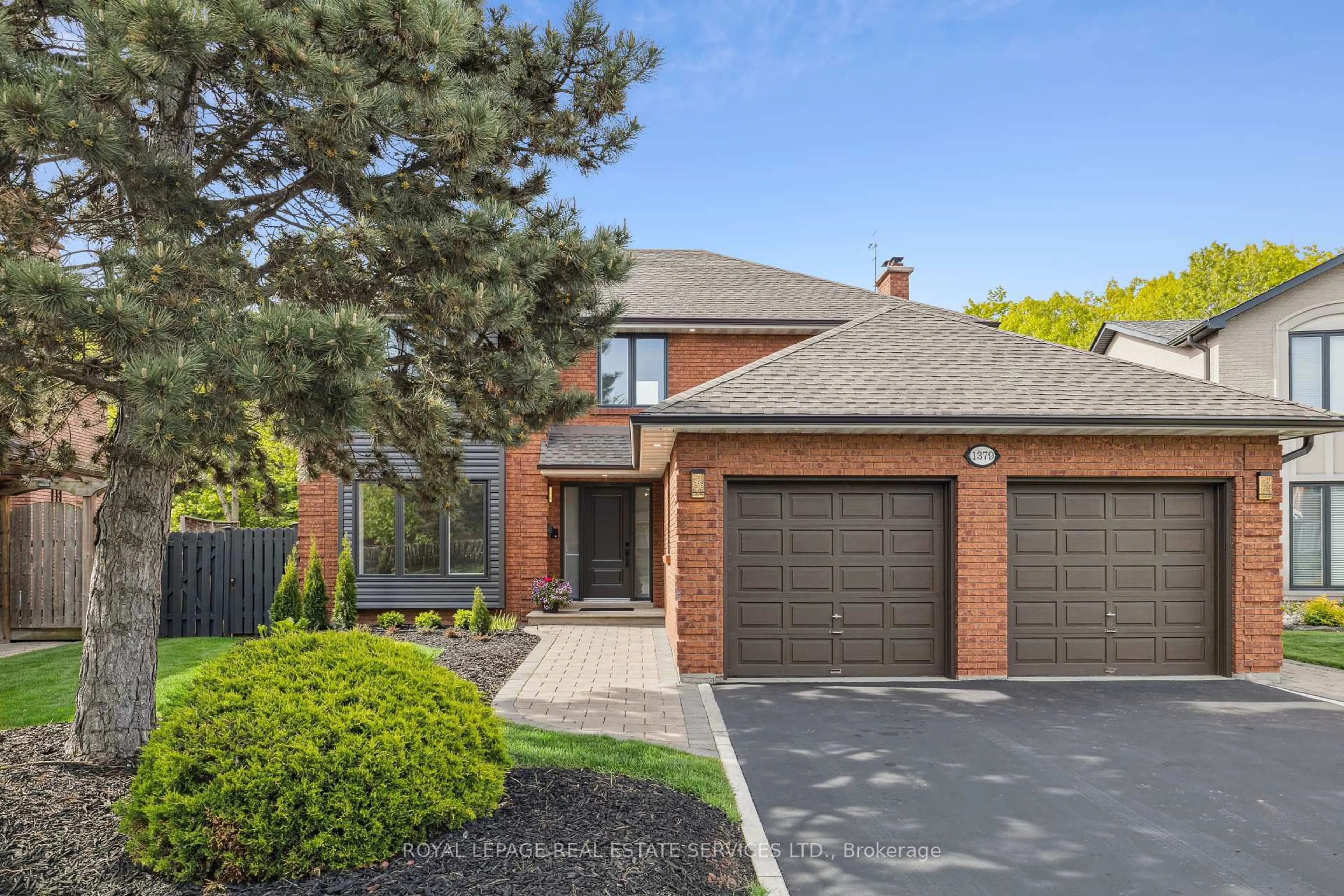 Home with brick exterior material, street for 1379 Golden Meadow Tr, Oakville Ontario L6H 3H1