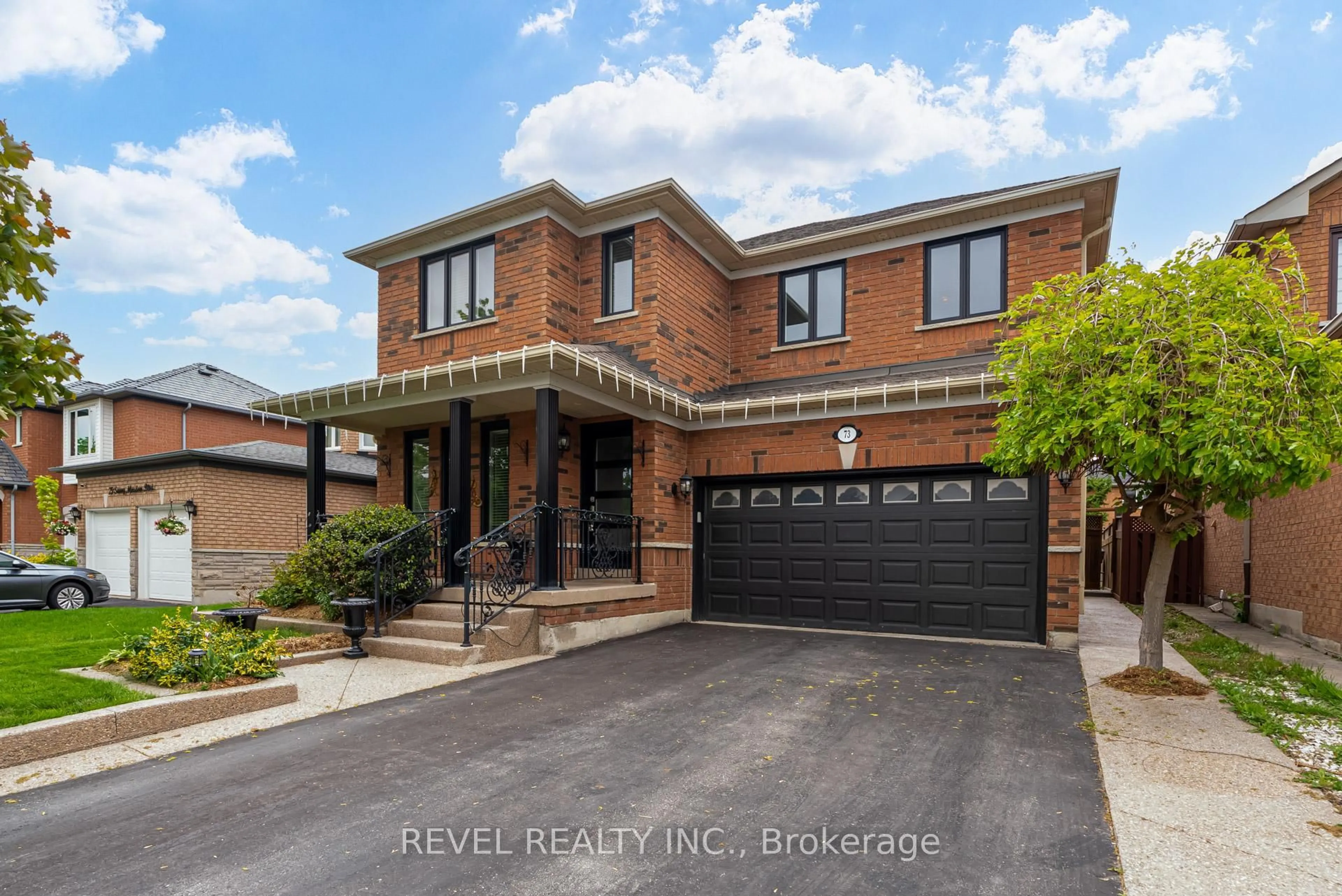 Home with brick exterior material, street for 73 Sunny Meadow Blvd, Brampton Ontario L6R 1Y7