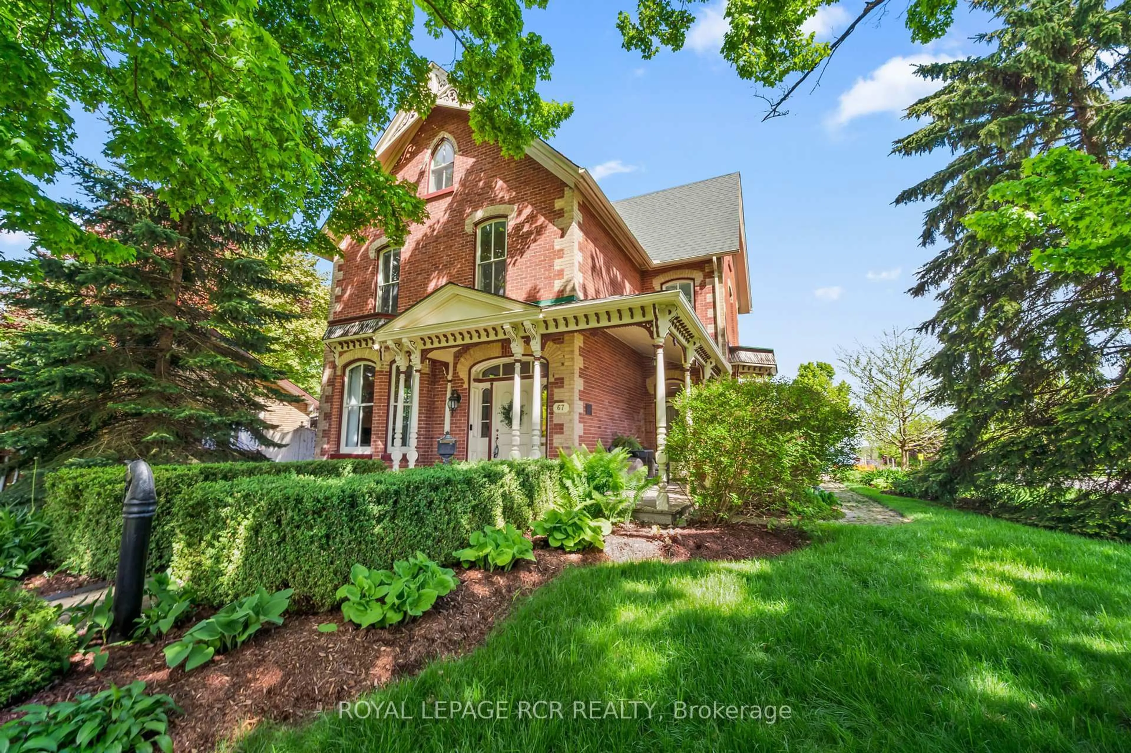 Home with brick exterior material, street for 67 Zina St, Orangeville Ontario L9W 1E6
