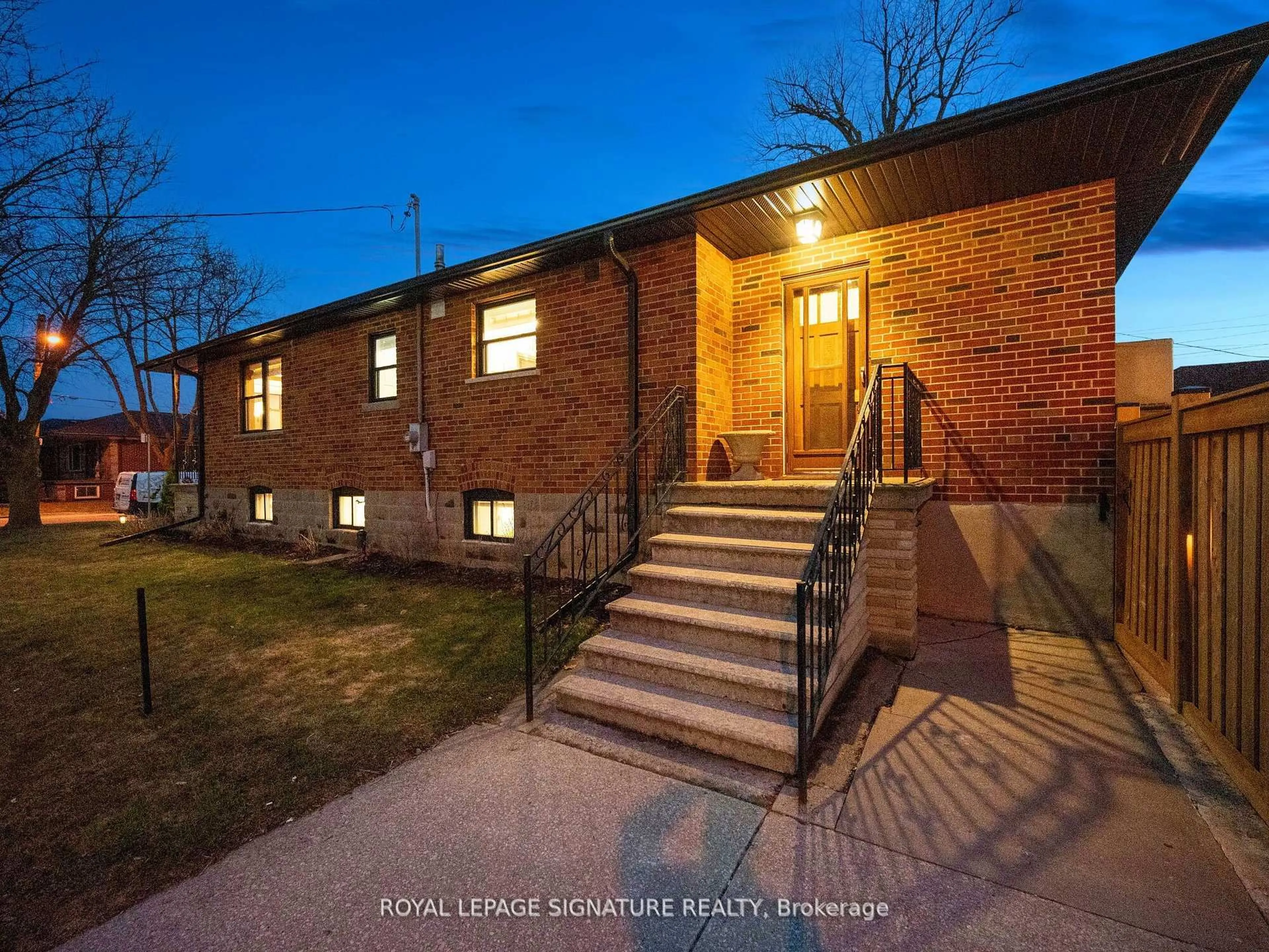 Home with brick exterior material, street for 136 Schell Ave, Toronto Ontario M6E 2T1