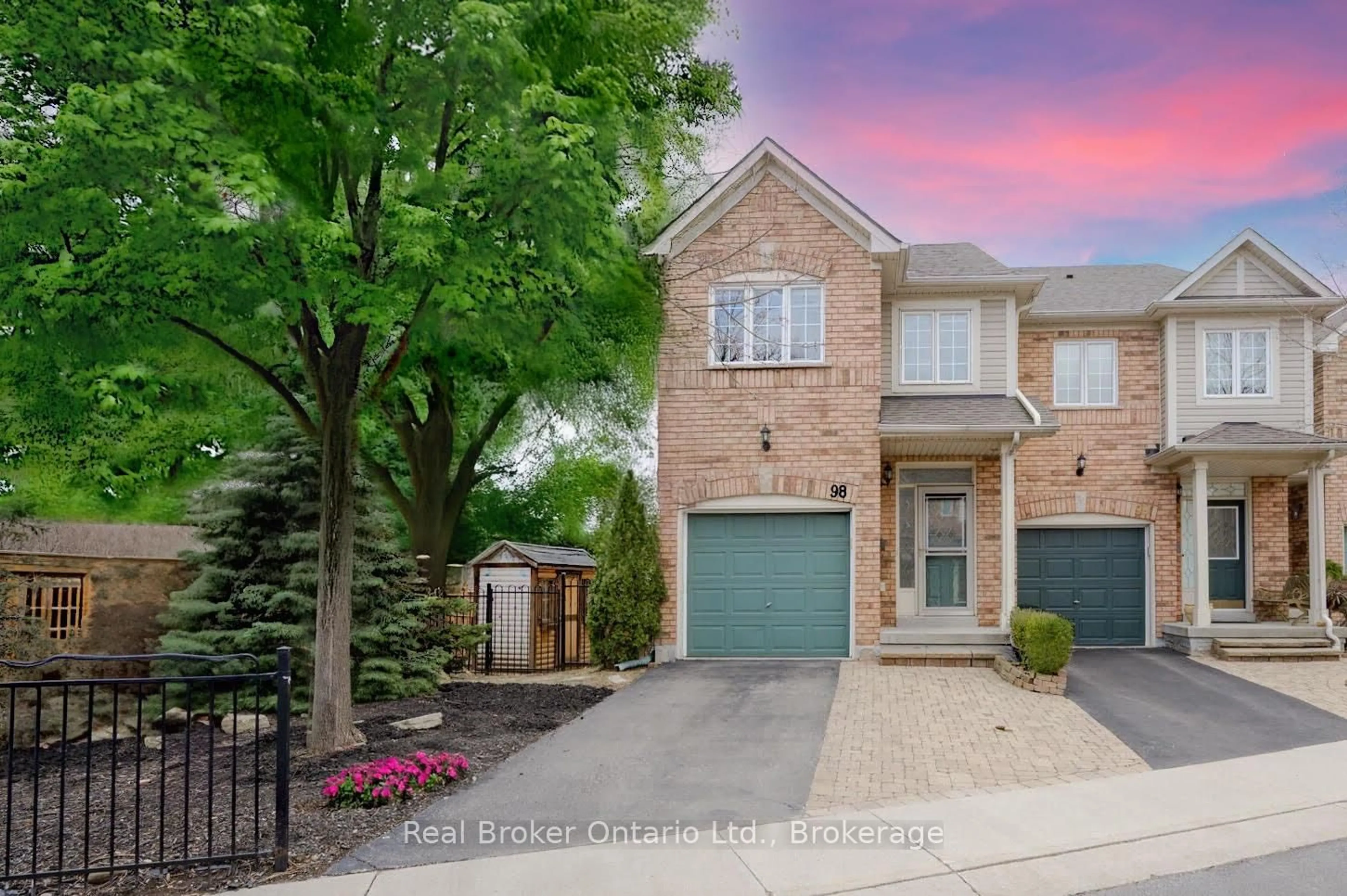 Home with brick exterior material, street for 710 Spring Gardens Rd #98, Burlington Ontario L7T 4K7