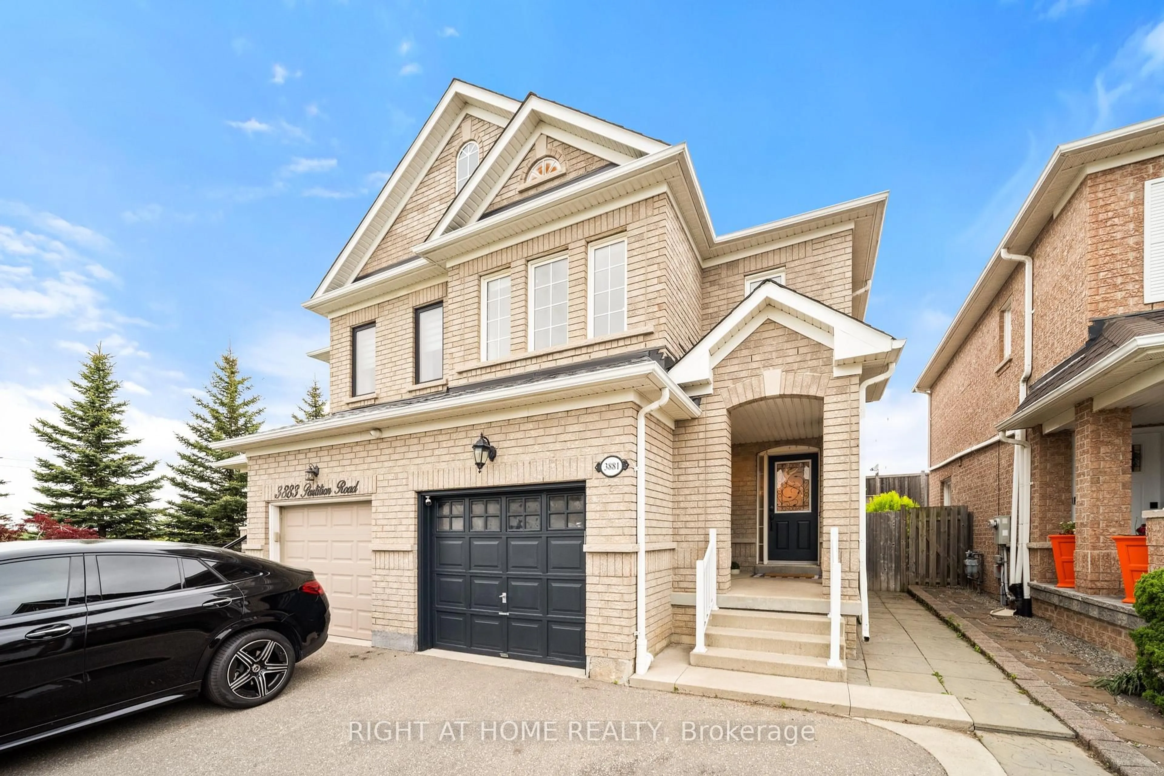 Home with brick exterior material, street for 3881 Partition Rd, Mississauga Ontario L5N 8N2