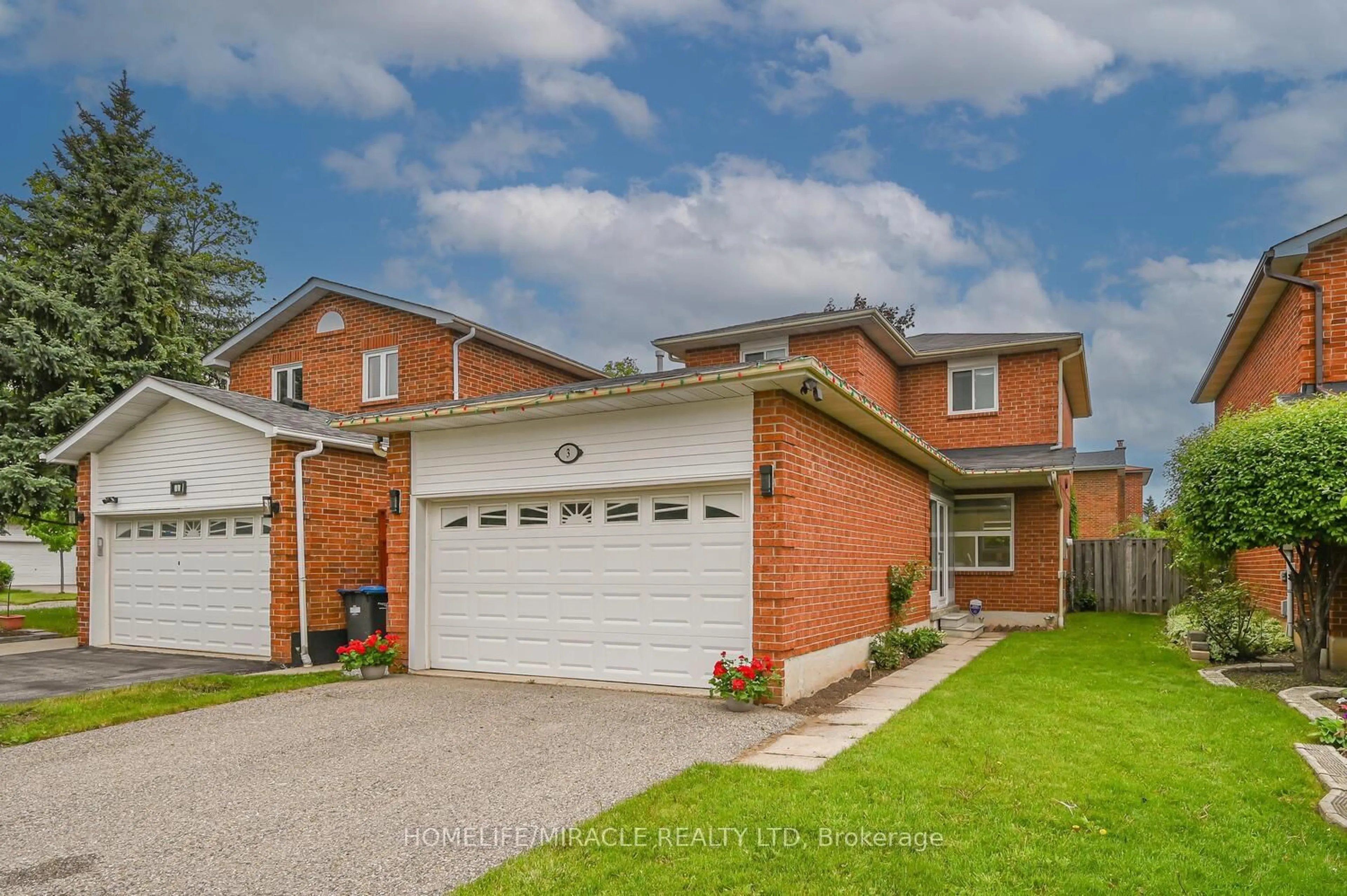 Home with brick exterior material, street for 3 Harridine Rd, Brampton Ontario L6X 3N9