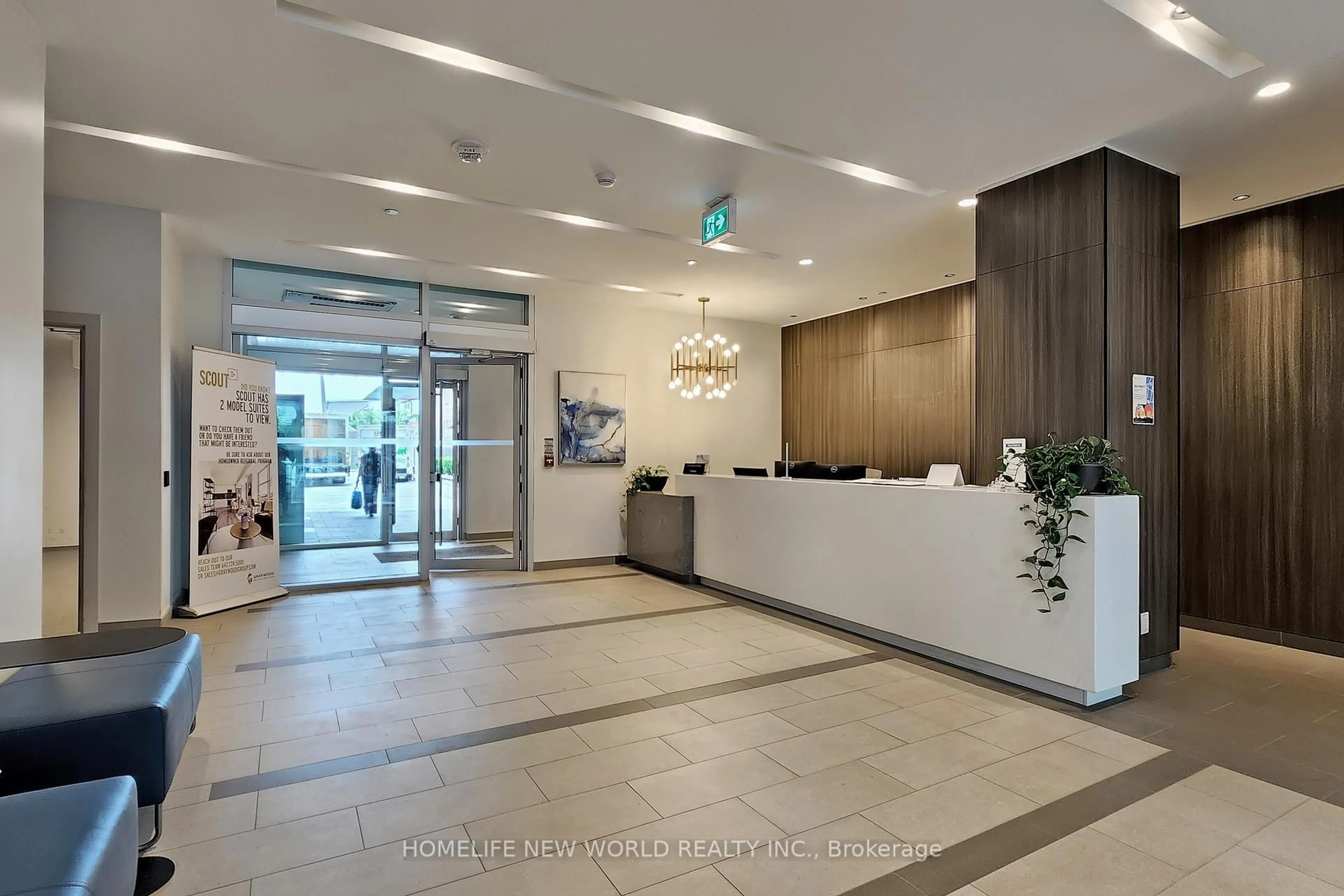 Lobby for 1787 St Clair Ave #814, Toronto Ontario M6N 0B7