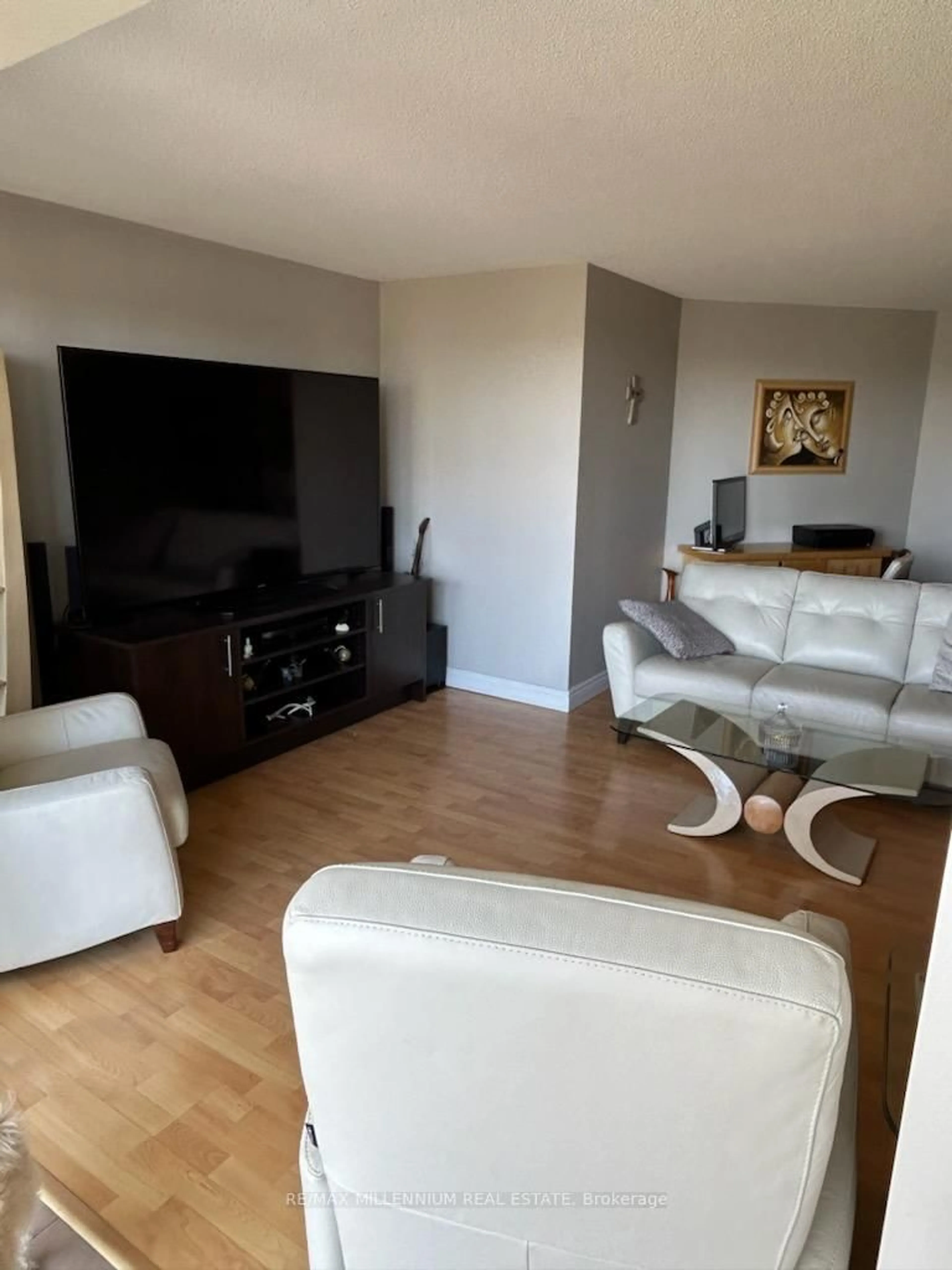 Living room with furniture, unknown for 61 Markbrook Lane #811, Toronto Ontario M9V 5E7