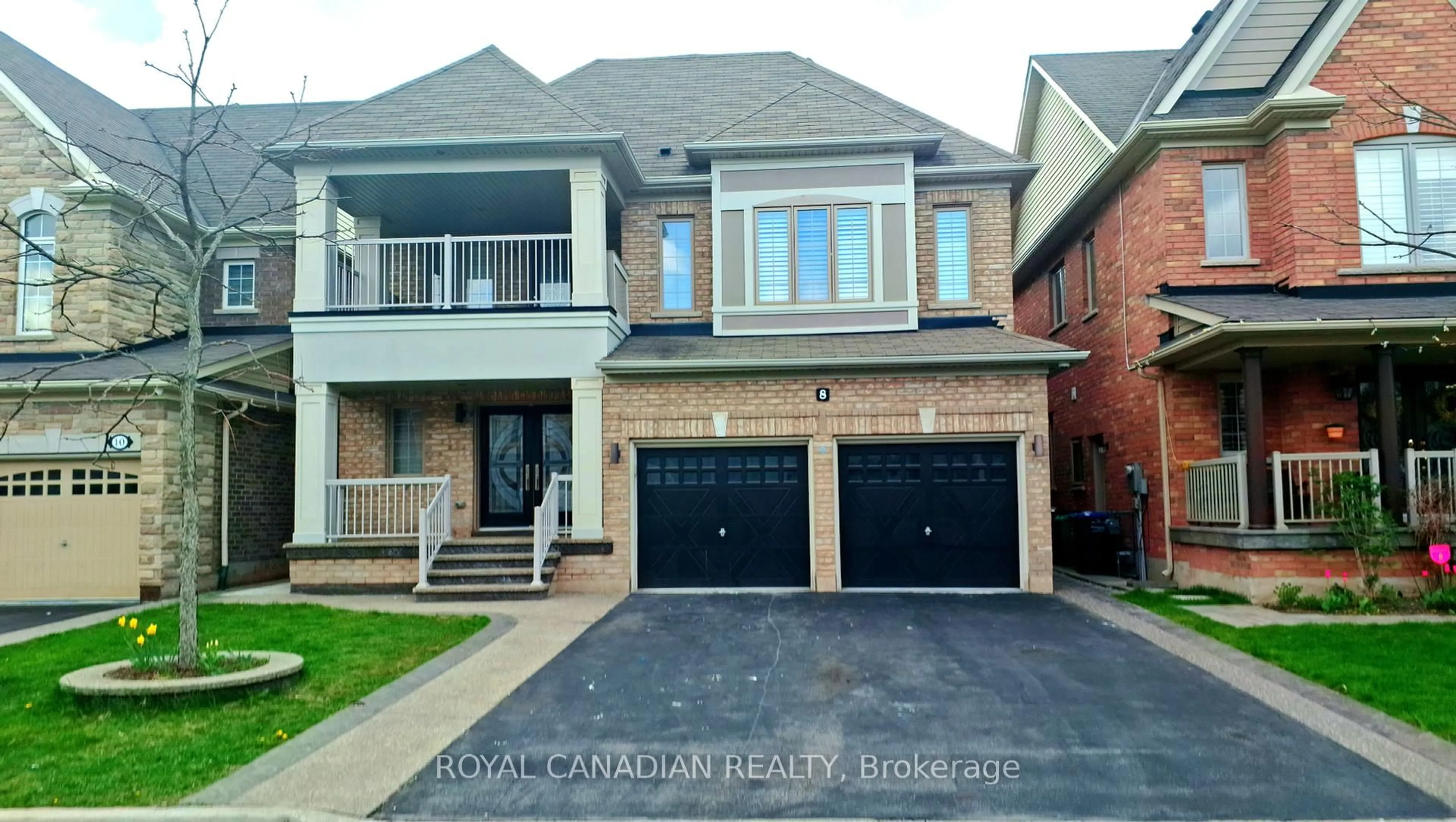 Home with brick exterior material, street for 8 Templar St, Brampton Ontario L6Y 2Y2