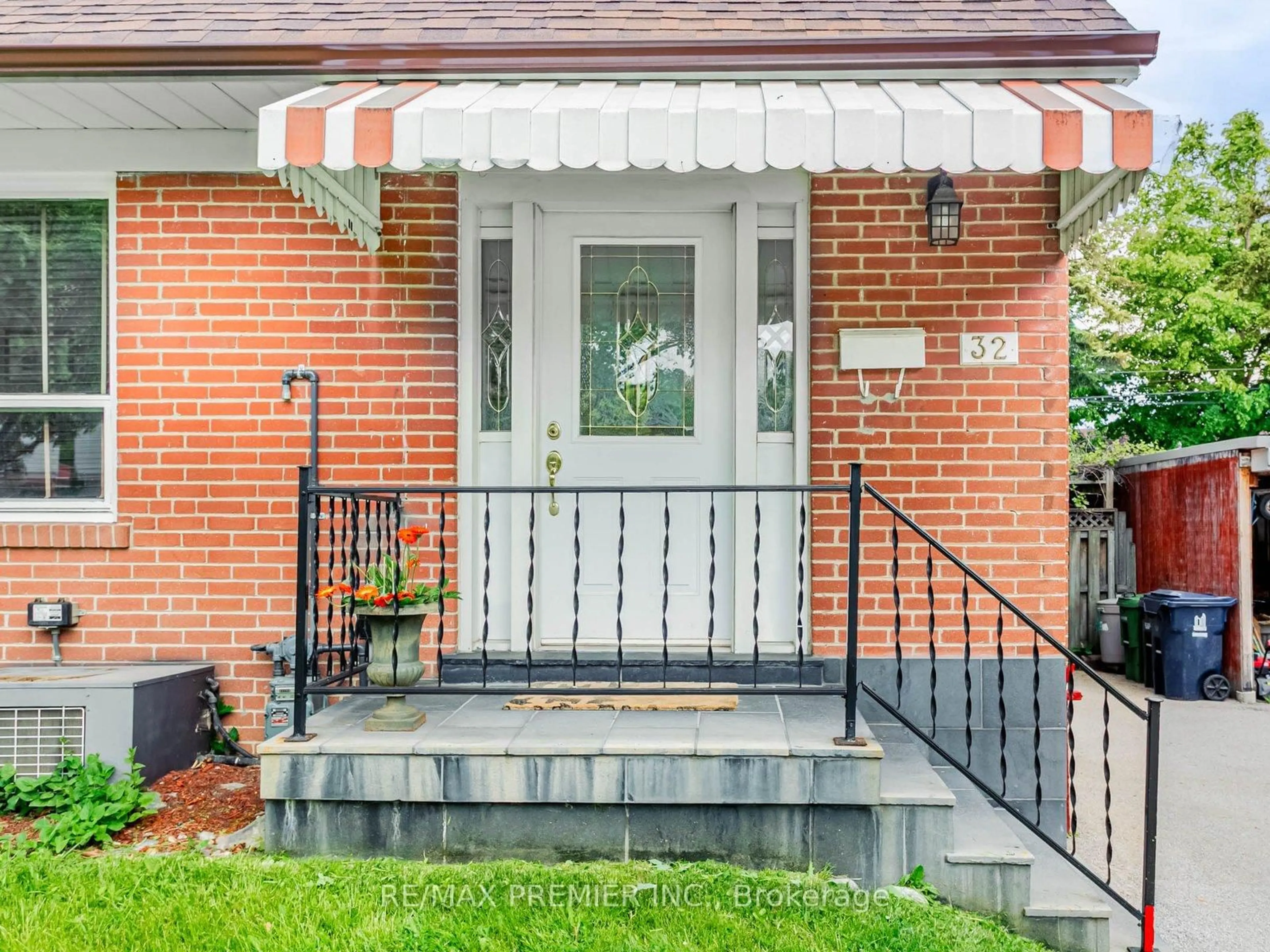 Home with brick exterior material, street for 32 Genthorn Ave, Toronto Ontario M9W 2S7