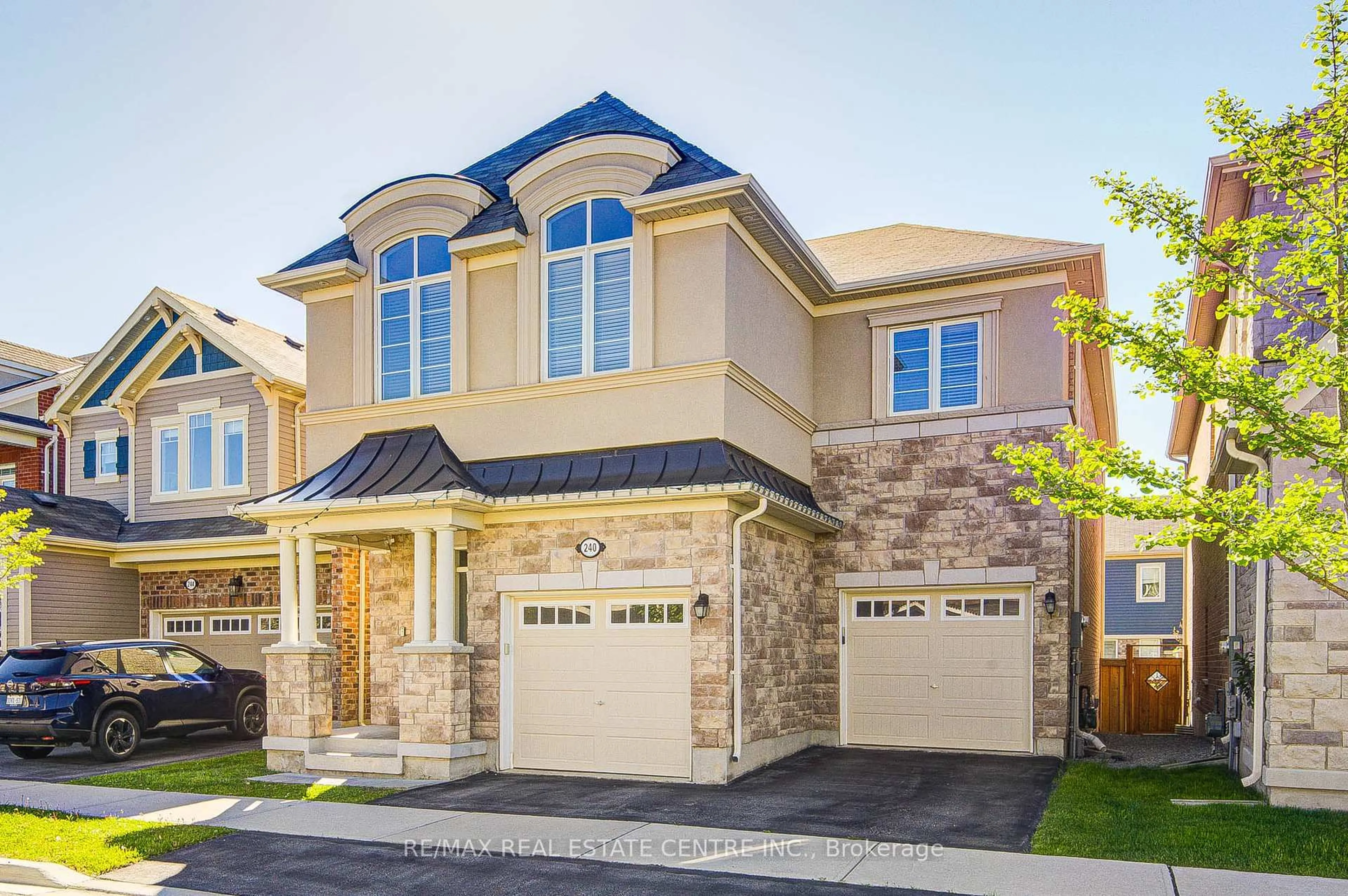 Home with brick exterior material, street for 240 Chilver Hts, Milton Ontario L9E 1C9