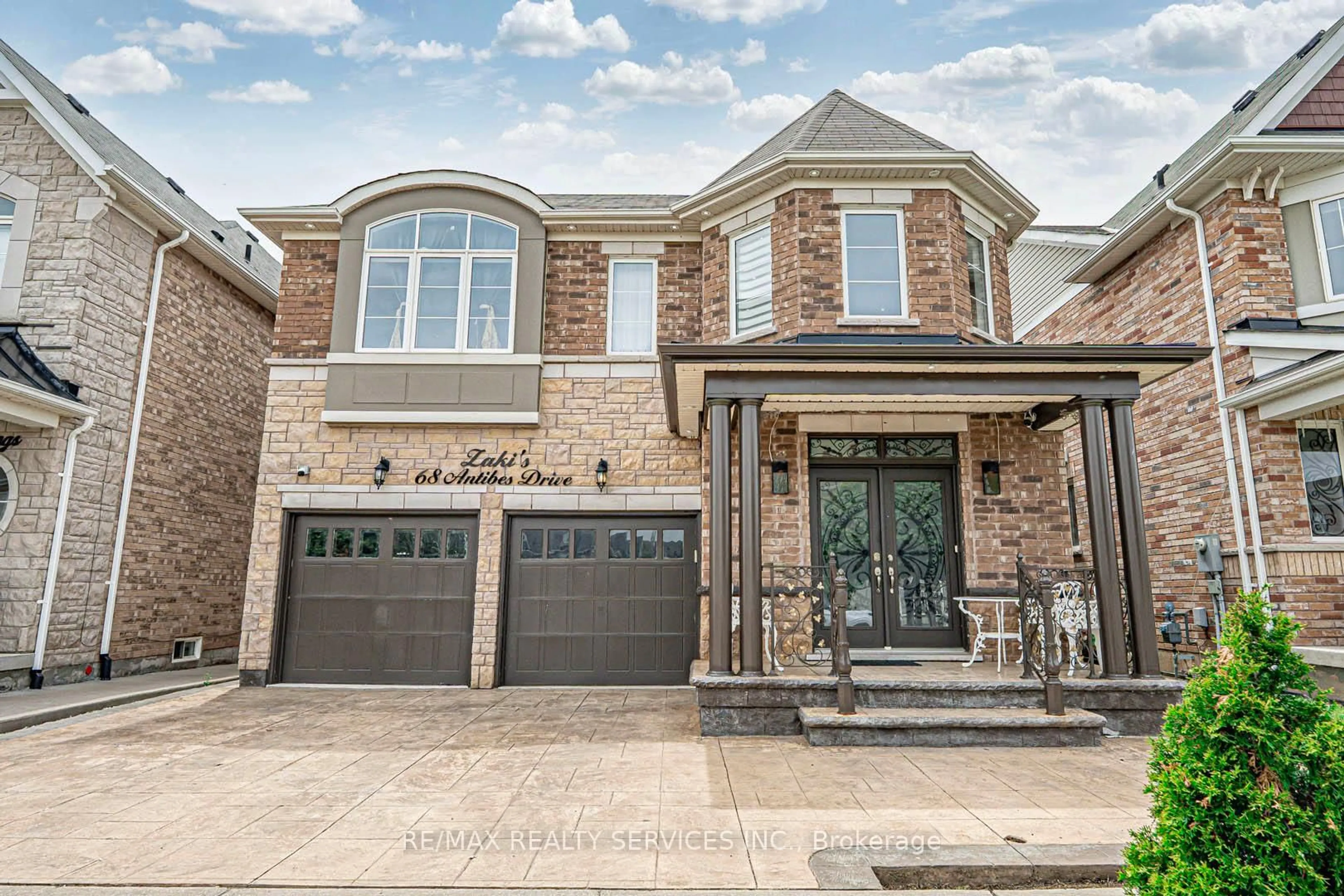 Home with brick exterior material, street for 68 Antibes Dr, Brampton Ontario L6X 5H5