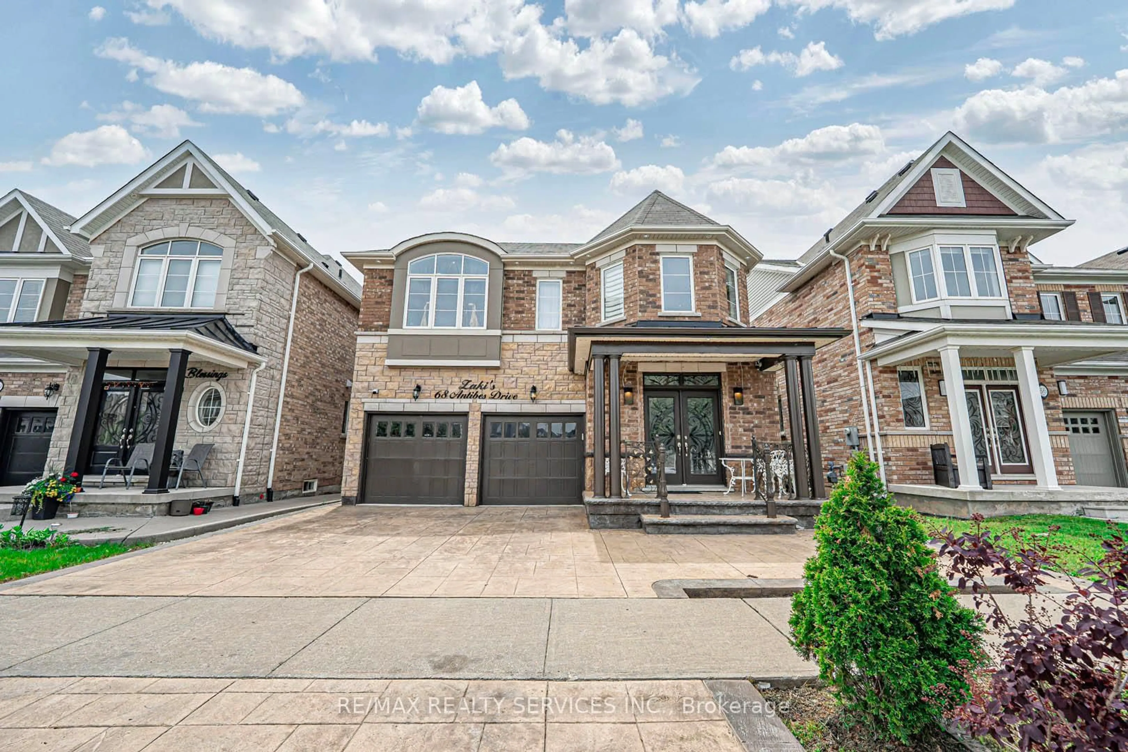 Home with brick exterior material, street for 68 Antibes Dr, Brampton Ontario L6X 5H5