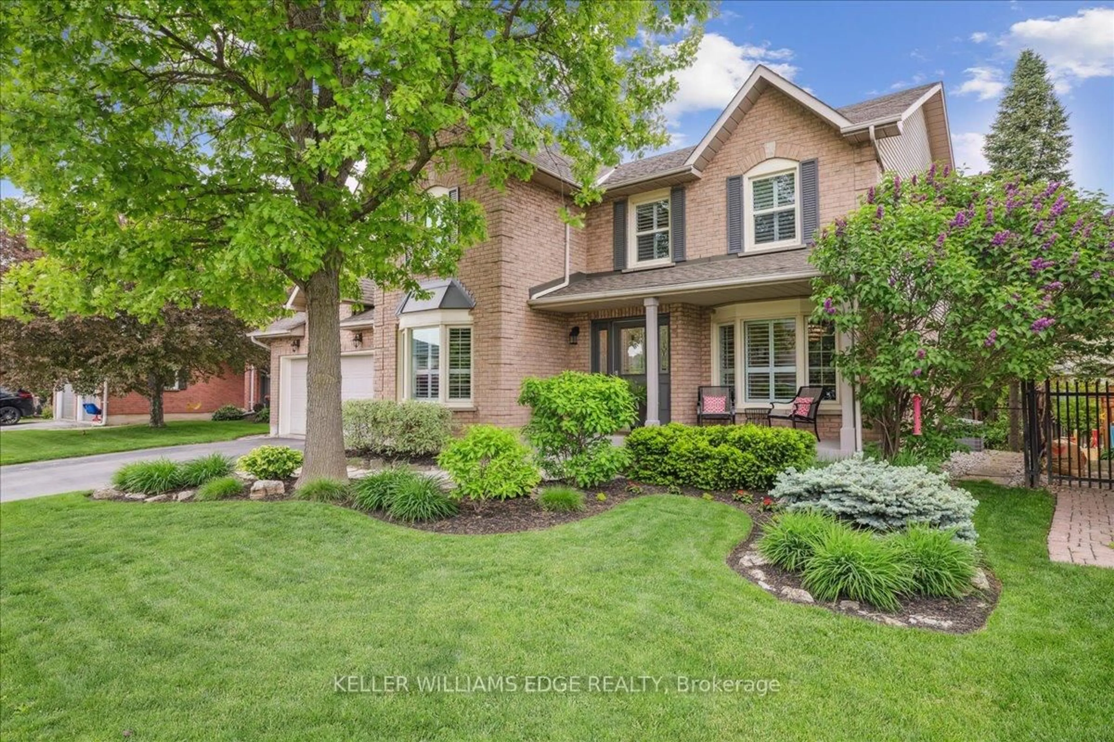 Home with brick exterior material, street for 2199 Vista Dr, Burlington Ontario L7M 3N7