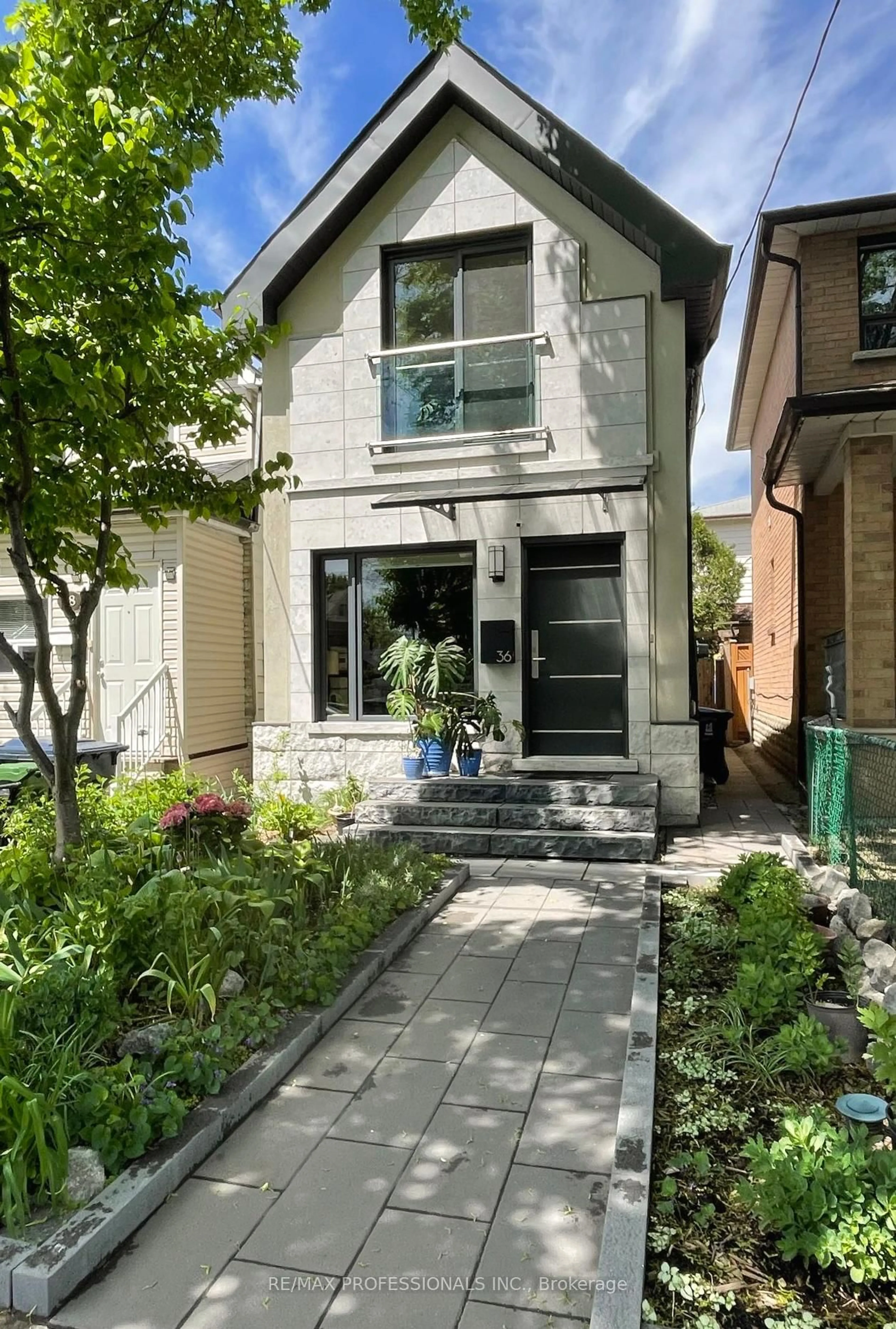 Home with brick exterior material, street for 36 Florence Cres, Toronto Ontario M6N 4E5