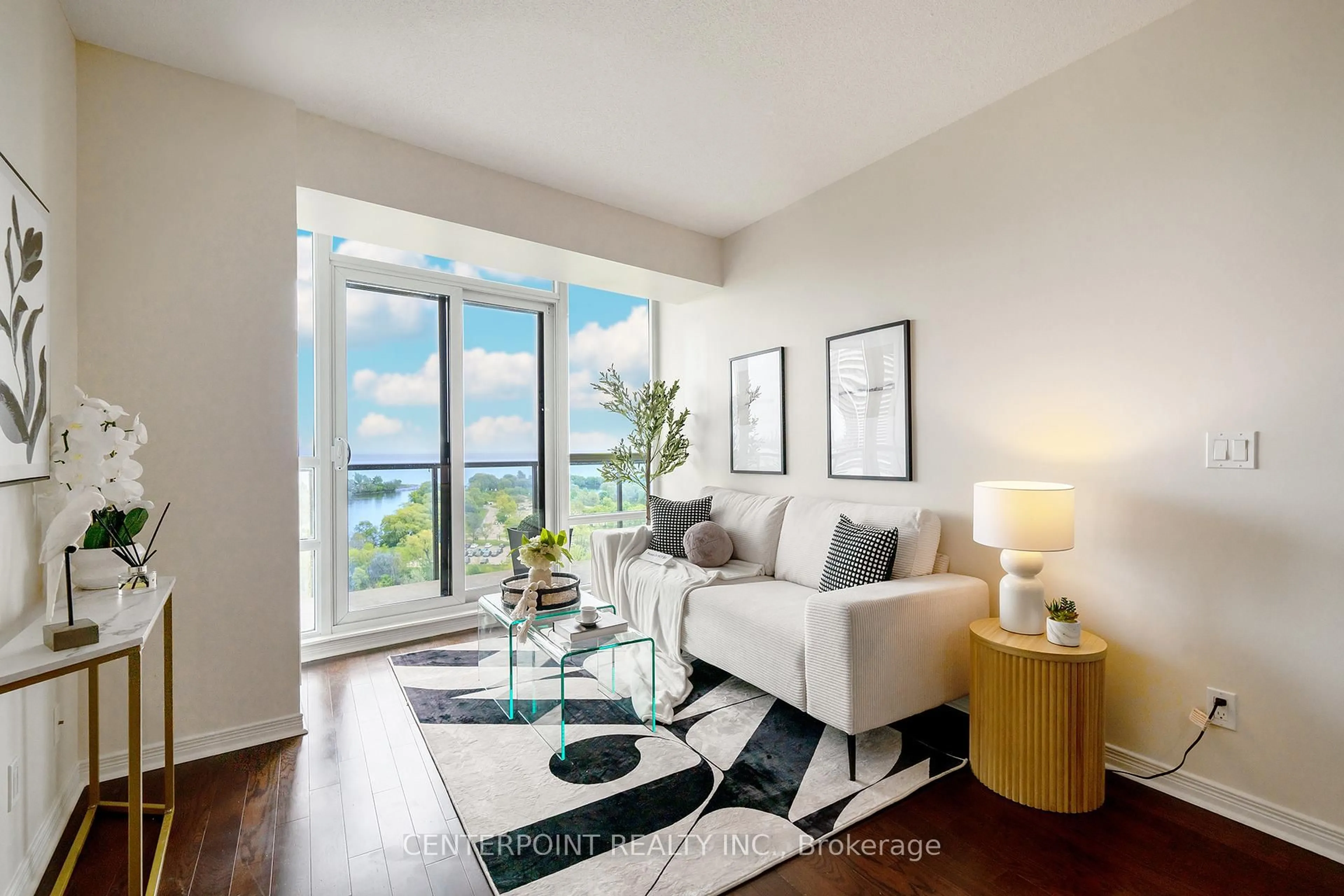 Living room with furniture, unknown for 2230 Lake Shore Blvd #1107, Toronto Ontario M8V 0B2