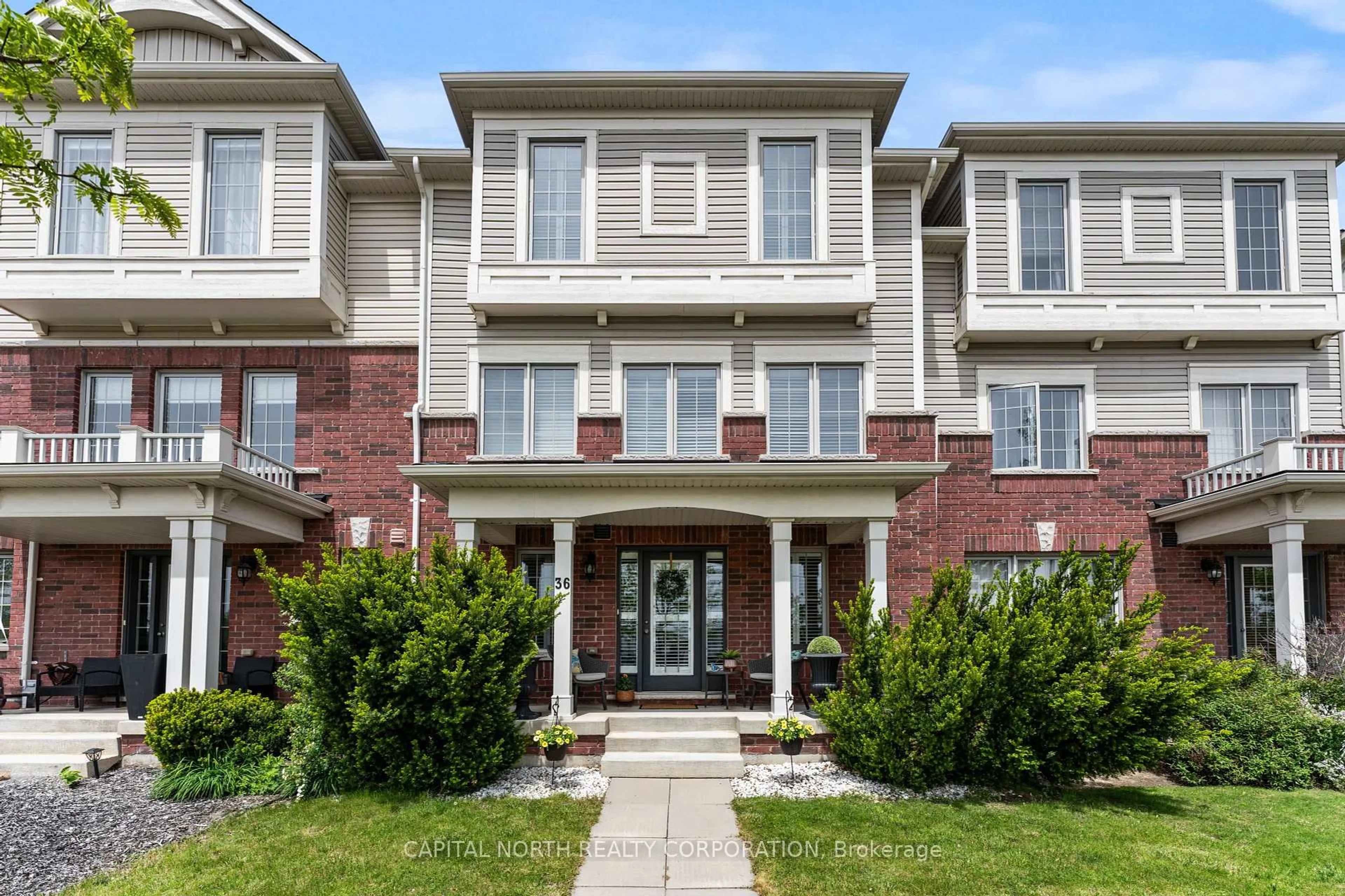 Home with brick exterior material, street for 36 Mcdevitt Lane, Caledon Ontario L7C 3S2