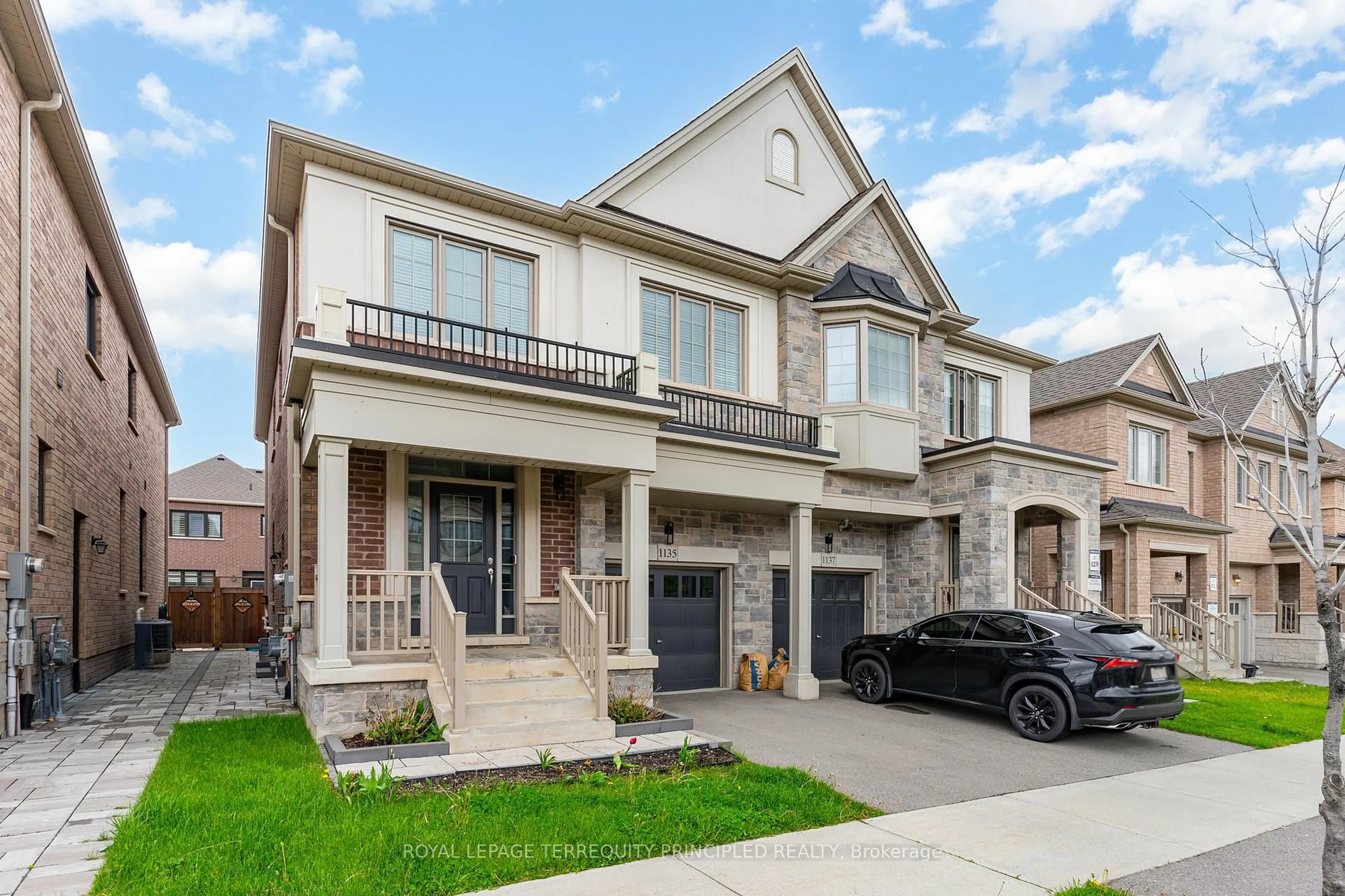 Home with brick exterior material, street for 1135 Hamman Way, Milton Ontario L9E 1K2