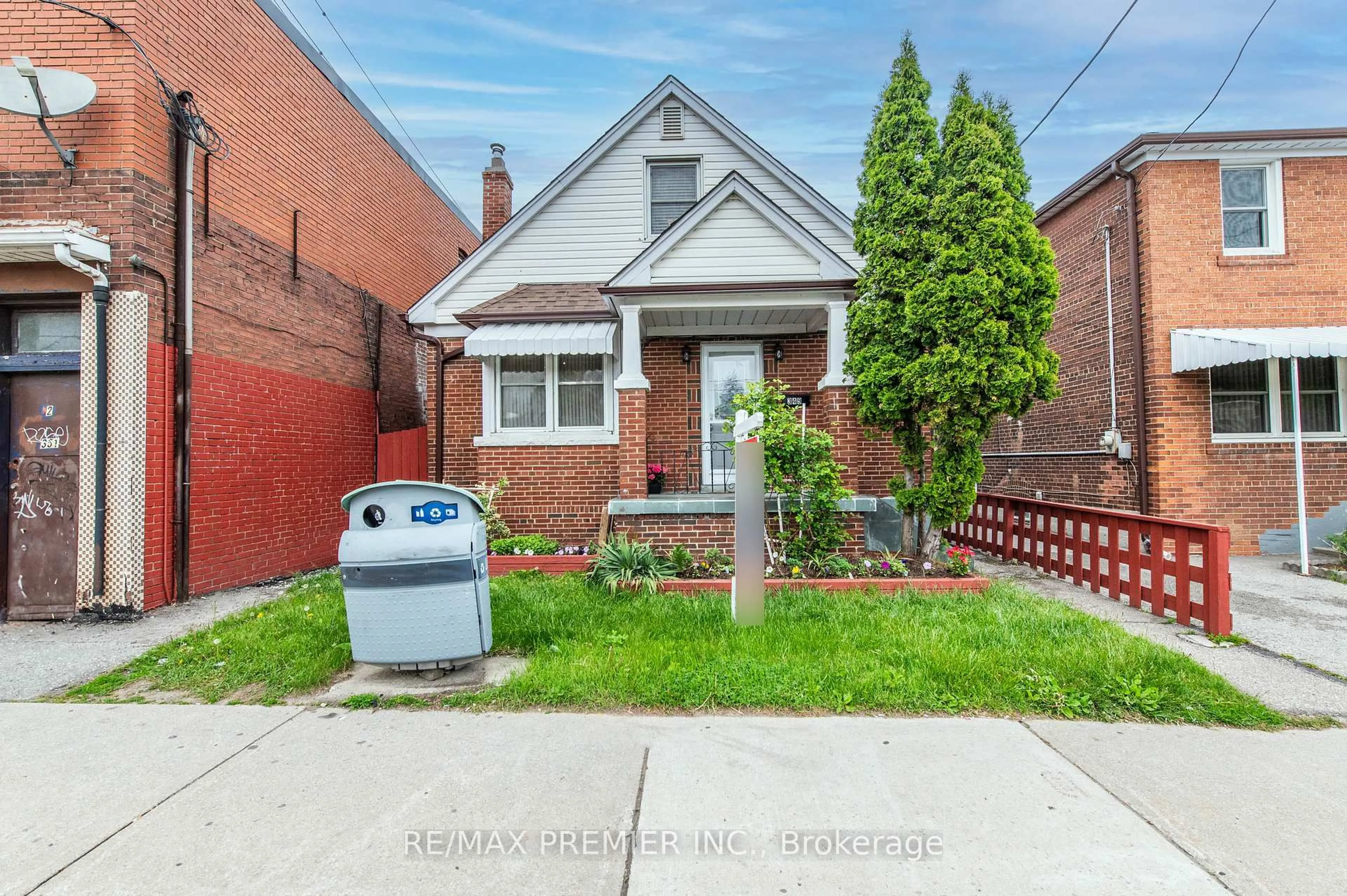 Home with brick exterior material, street for 349 Kipling Ave, Toronto Ontario M8V 3K6