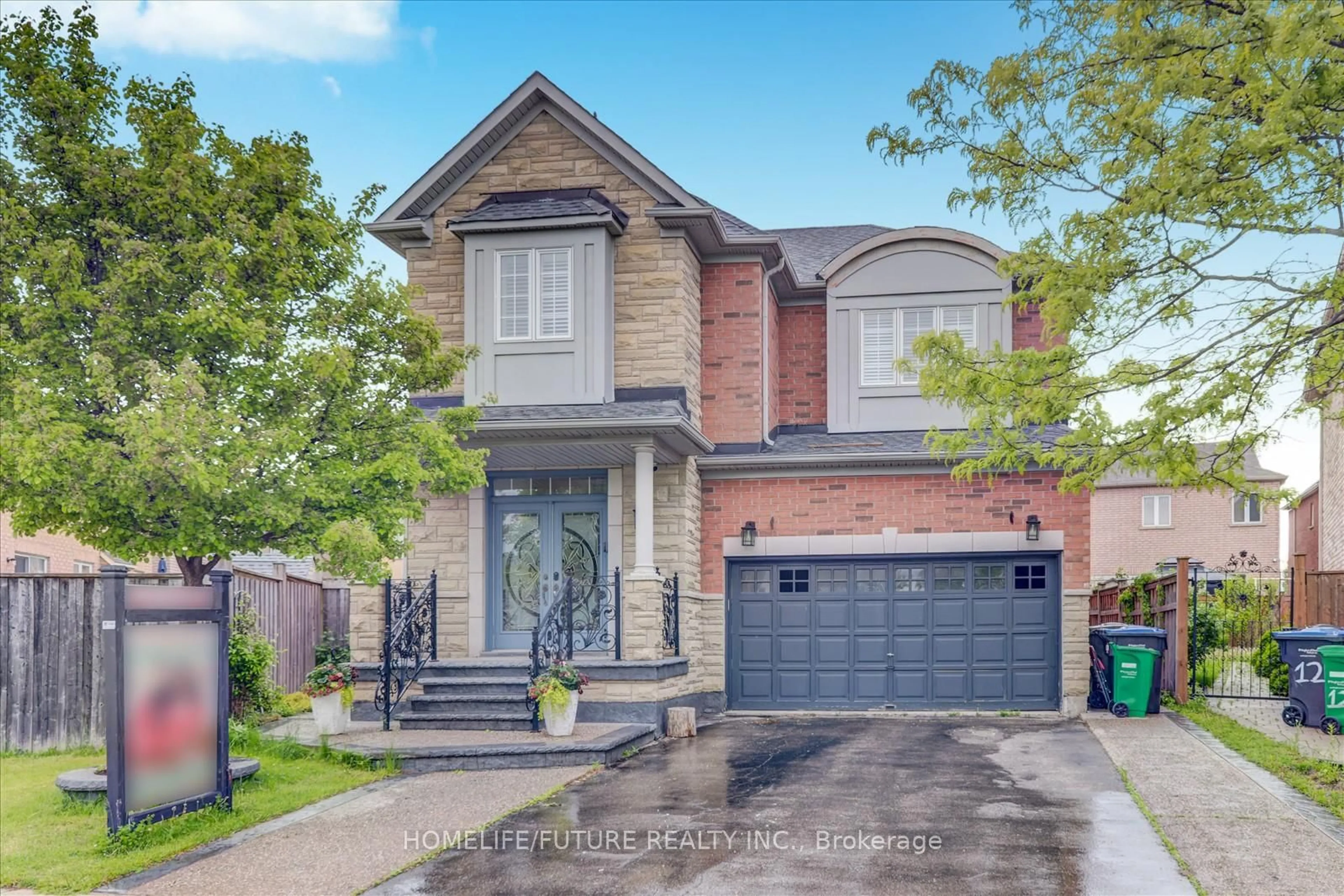 Home with brick exterior material, street for 14 Newcroft Rd, Brampton Ontario L6P 2L6