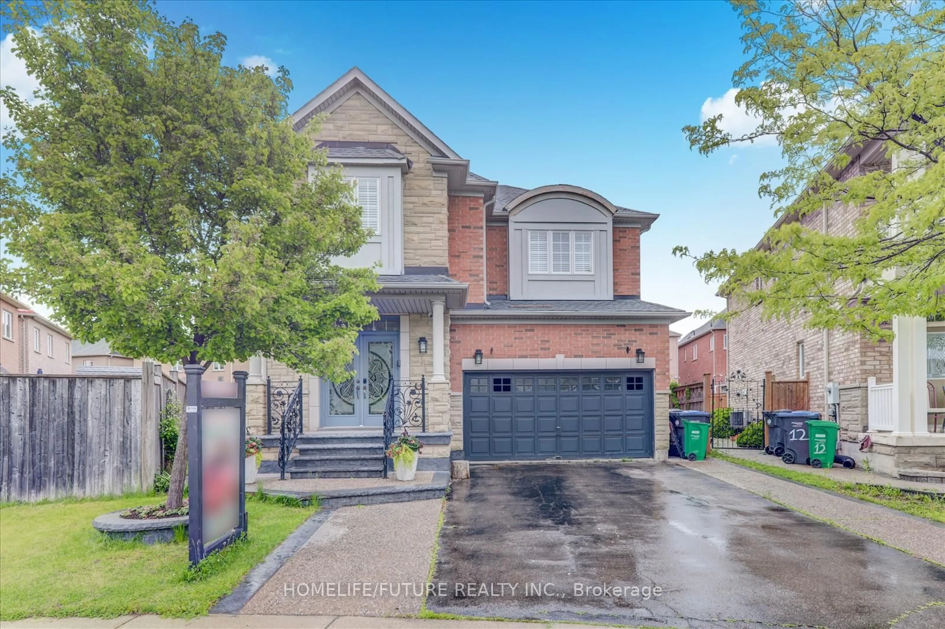 Home with brick exterior material, street for 14 Newcroft Rd, Brampton Ontario L6P 2L6