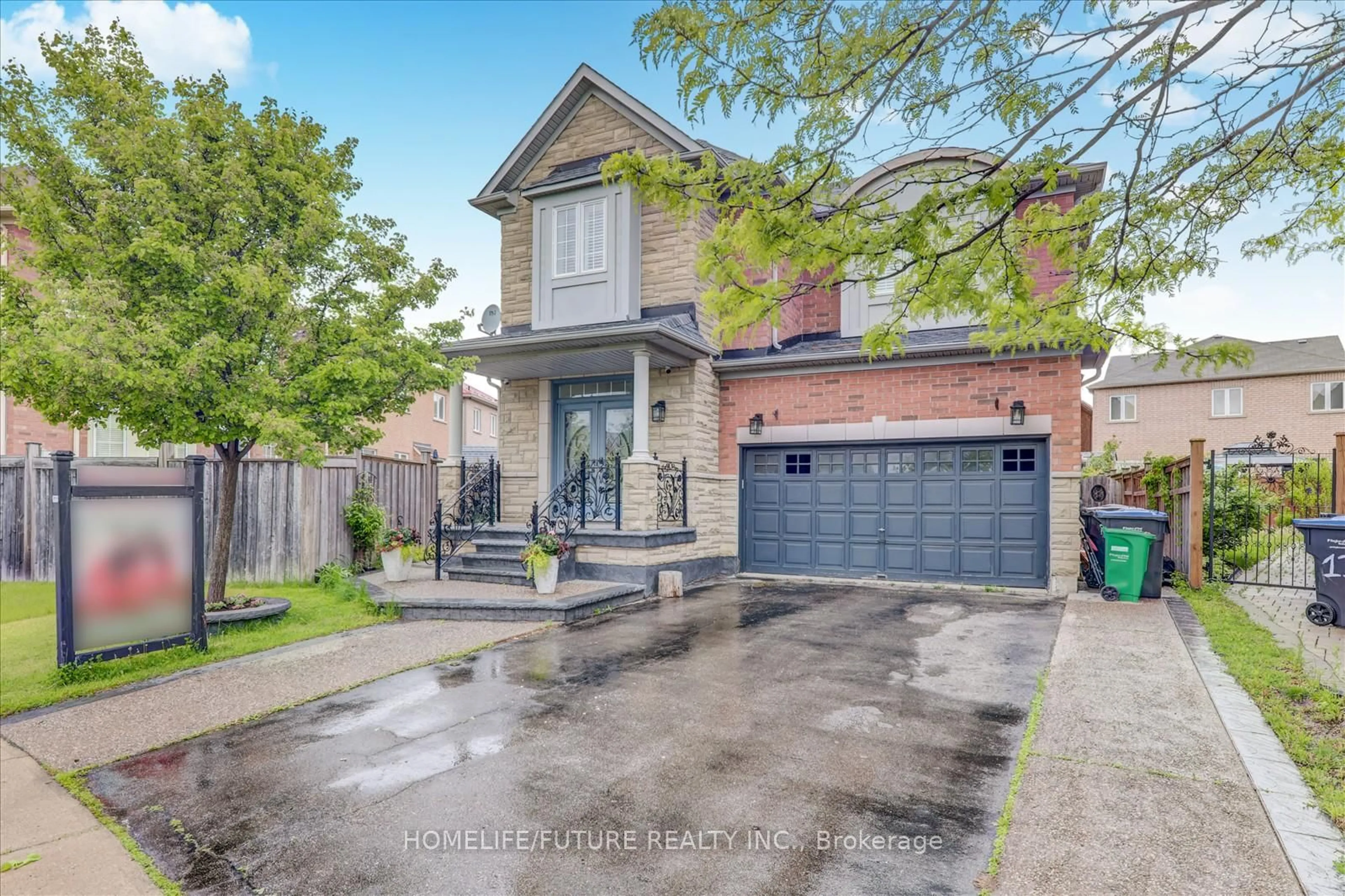 Home with brick exterior material, street for 14 Newcroft Rd, Brampton Ontario L6P 2L6