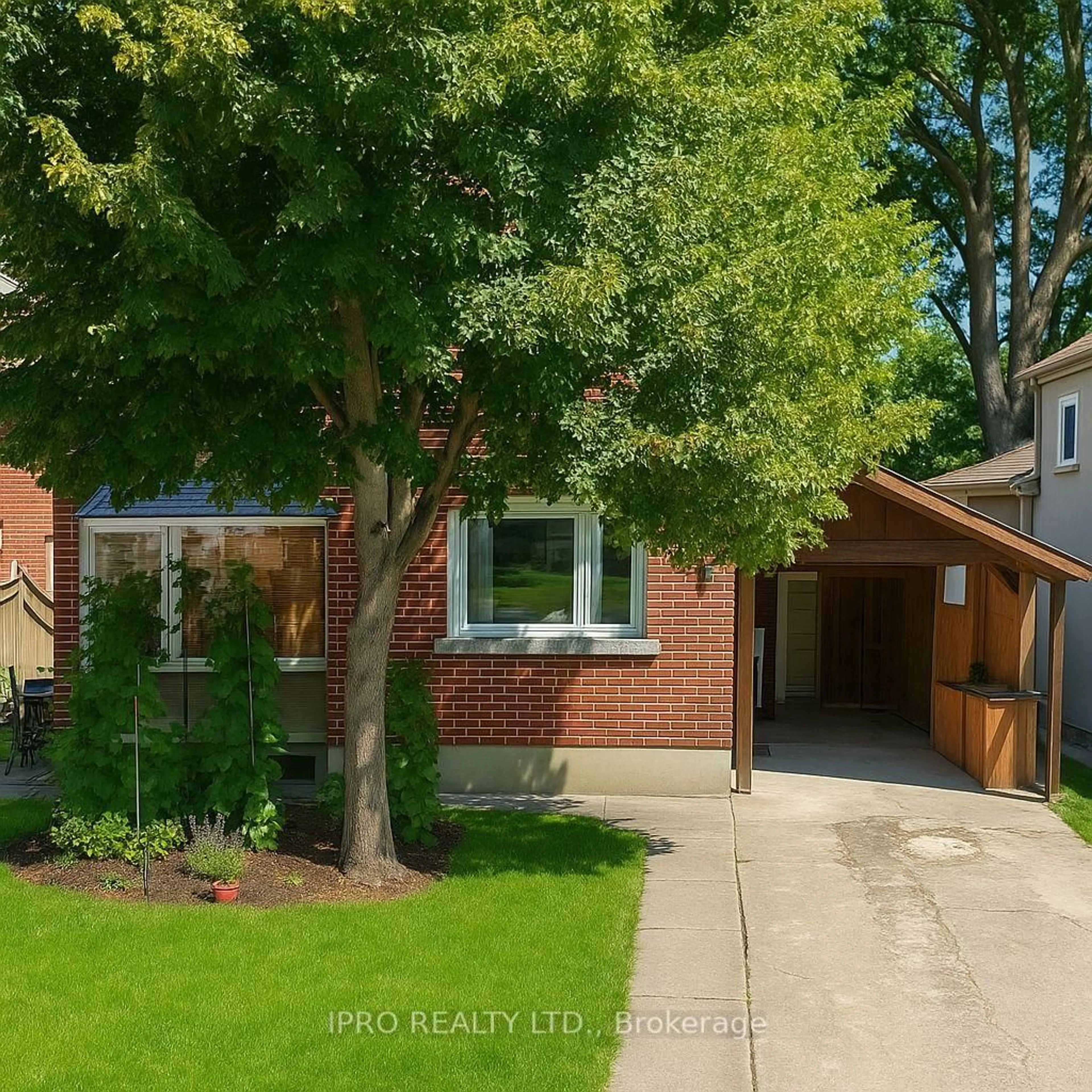 Home with brick exterior material, street for 8 Daniels St, Toronto Ontario M8Y 1L7