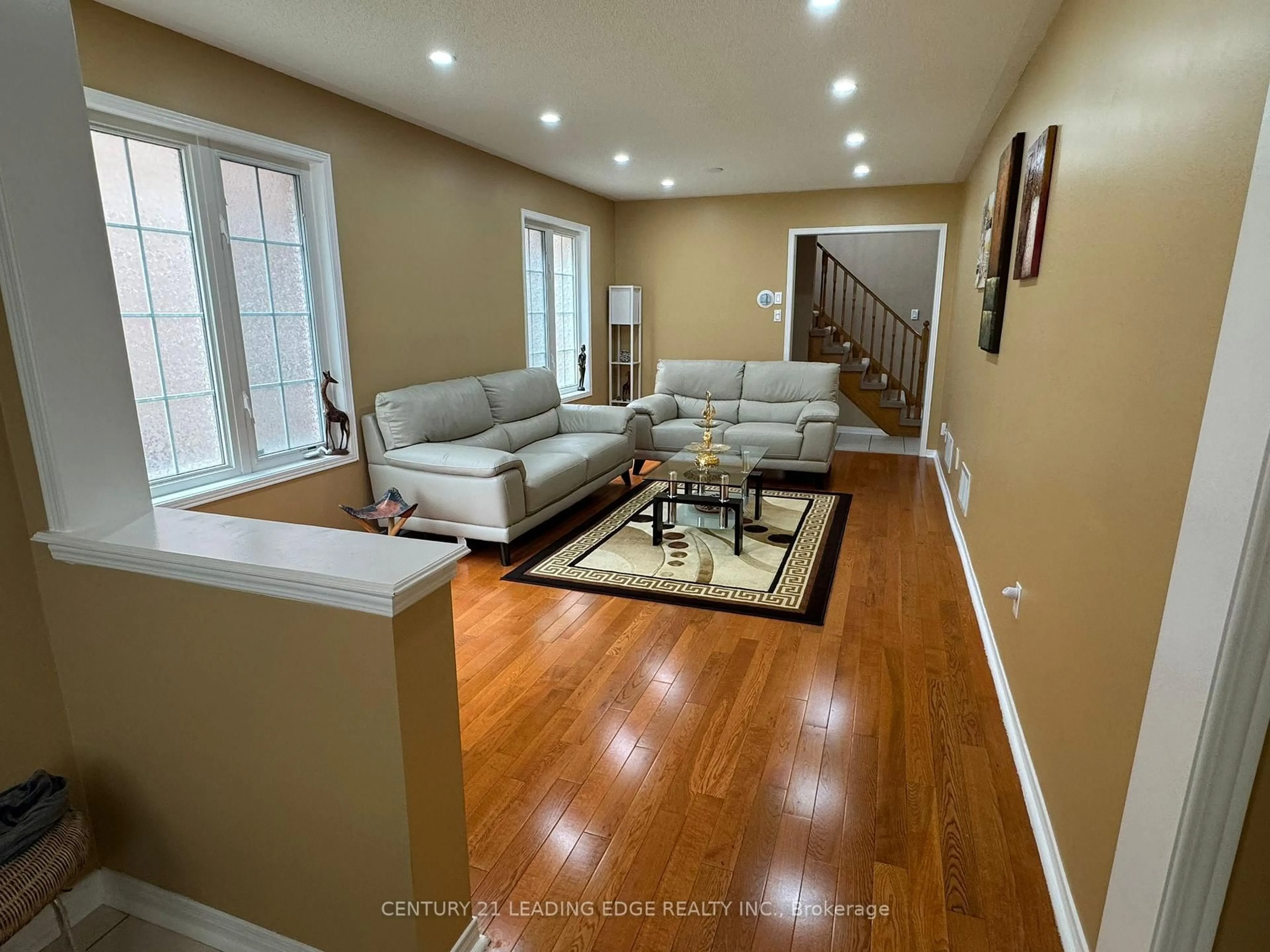 Living room with furniture, unknown for 14 Galveston Cres, Brampton Ontario L7A 3R7