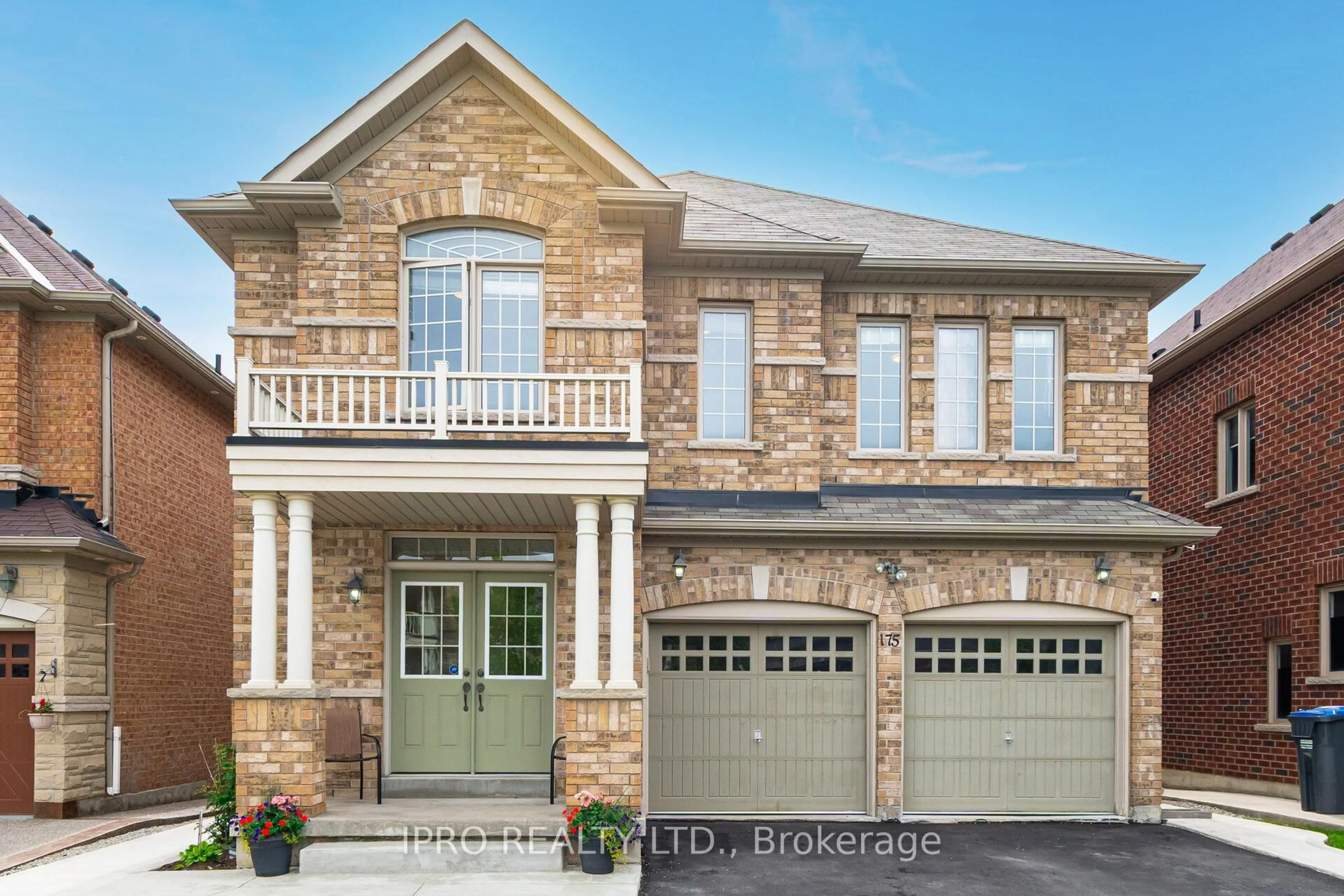 Home with brick exterior material, street for 175 Bellchase Tr, Brampton Ontario L6P 3P7