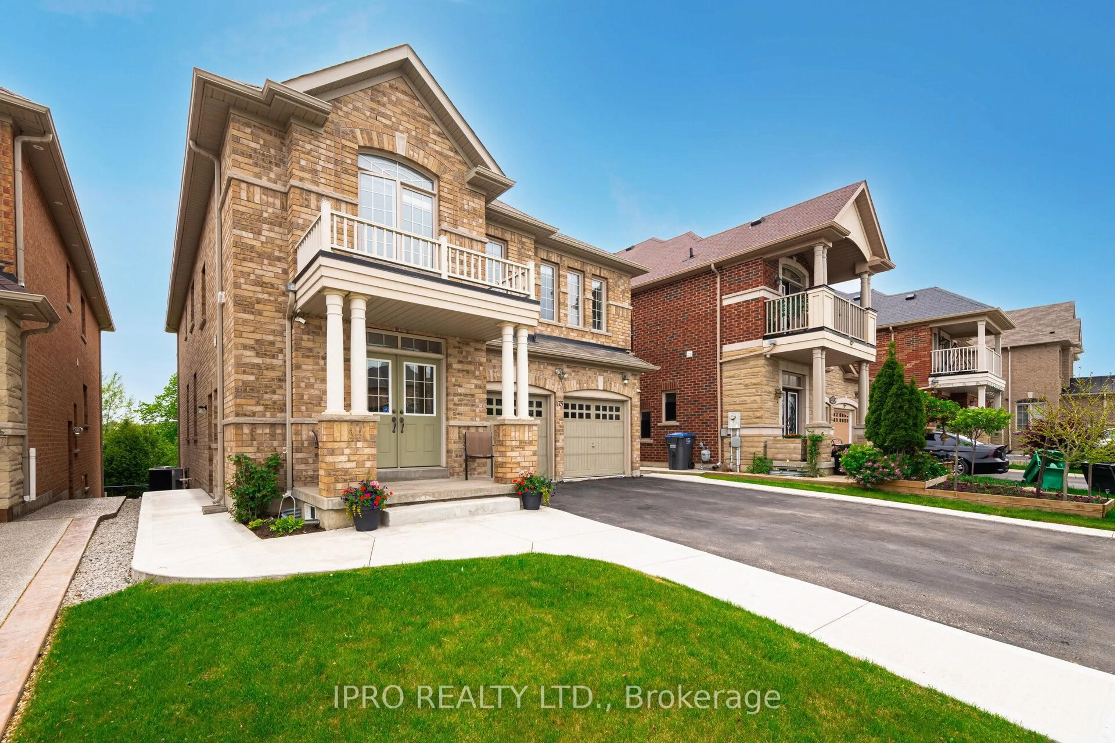 Home with brick exterior material, street for 175 Bellchase Tr, Brampton Ontario L6P 3P7