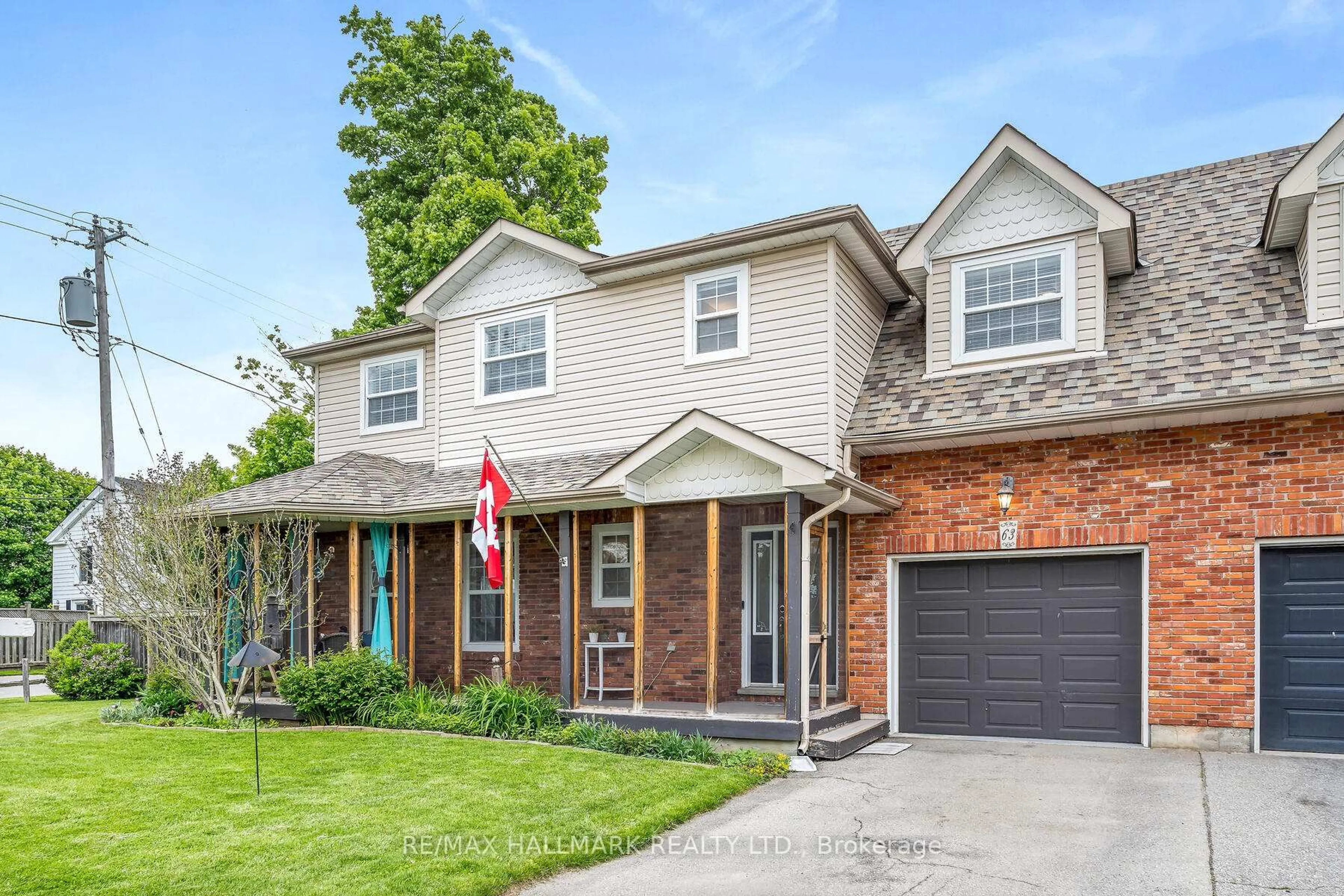 Home with brick exterior material, street for 63 Church St, Halton Hills Ontario L7J 1K8