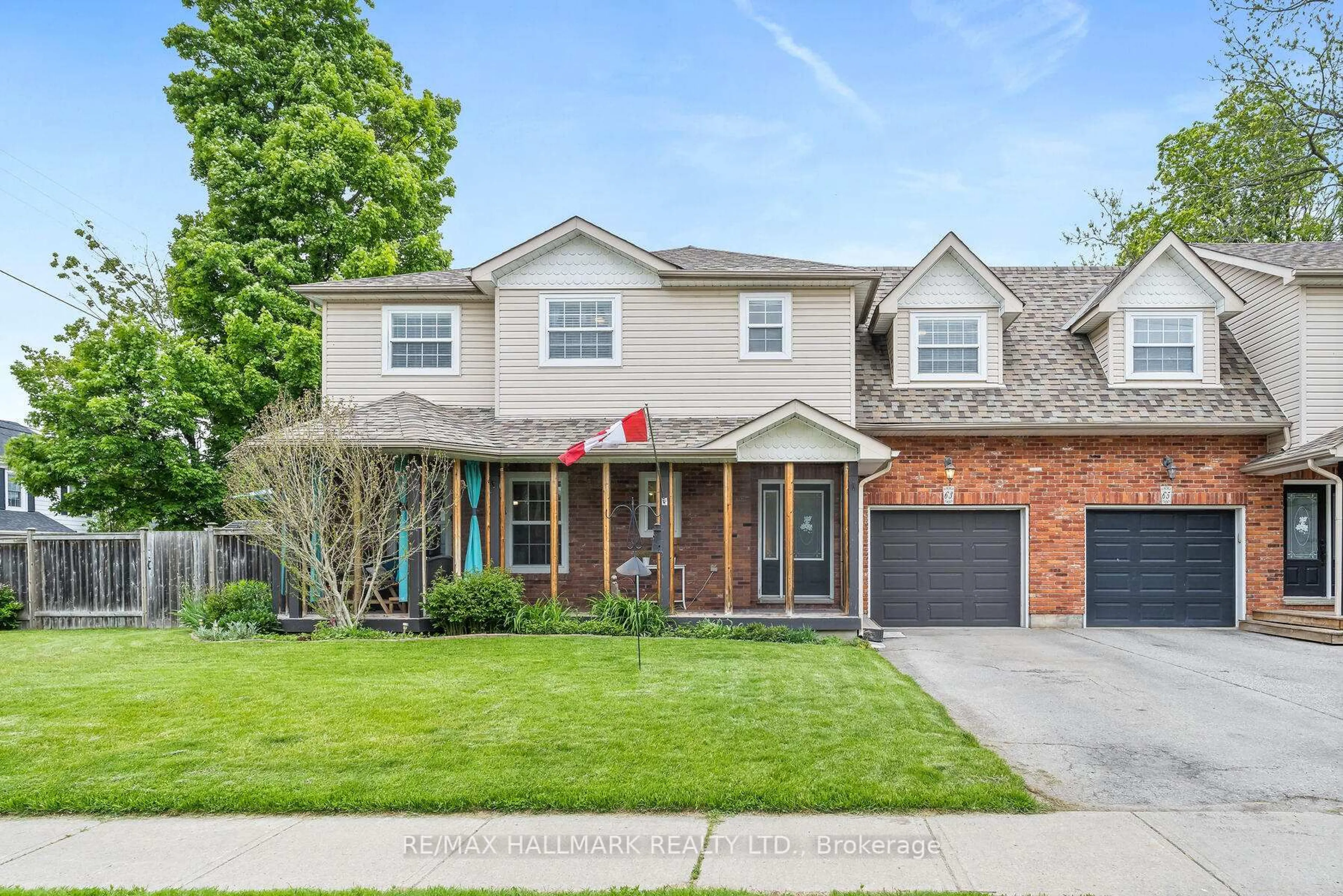 Home with brick exterior material, street for 63 Church St, Halton Hills Ontario L7J 1K8