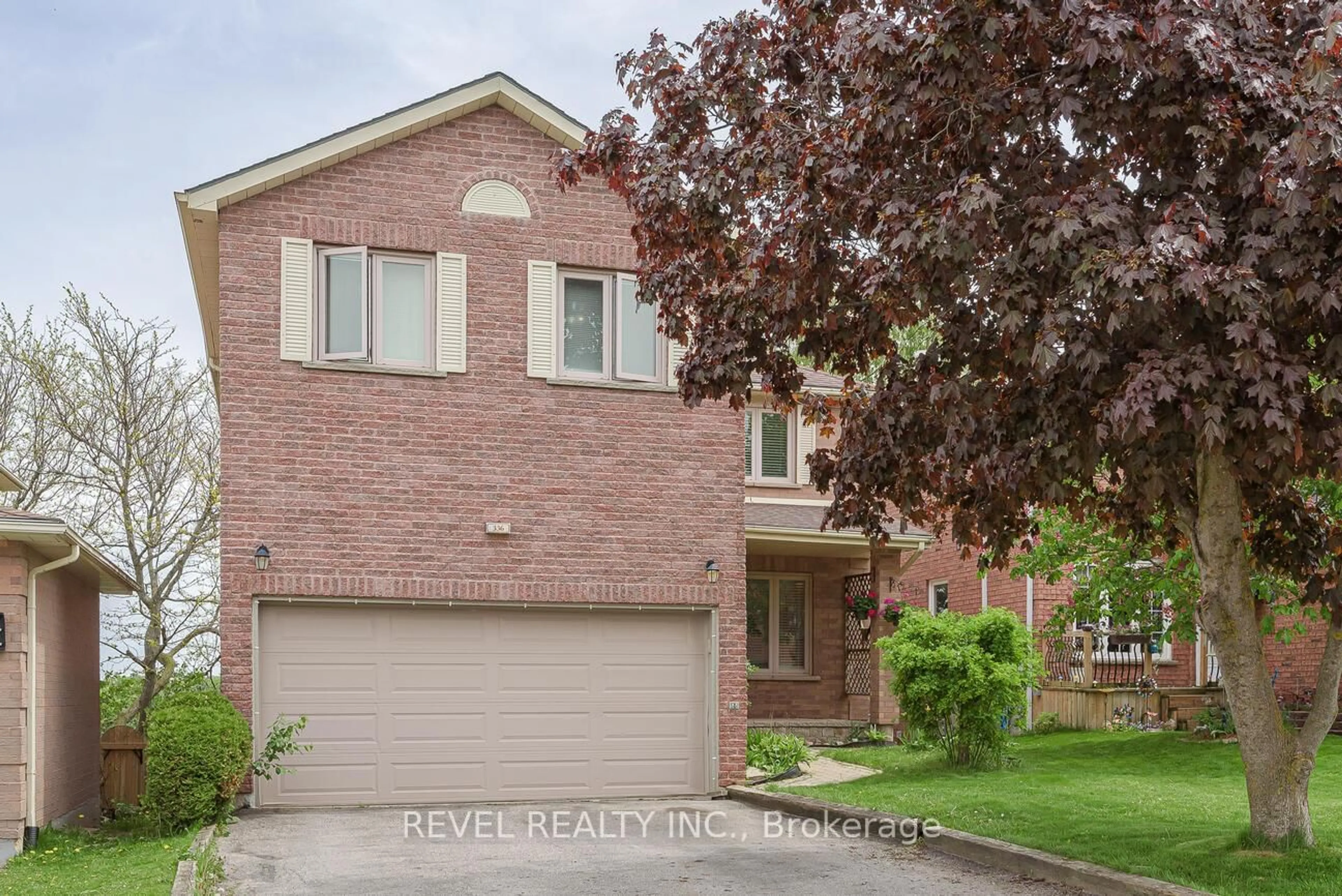 Home with brick exterior material, street for 336 Lisa Marie Dr, Orangeville Ontario L9W 4M4