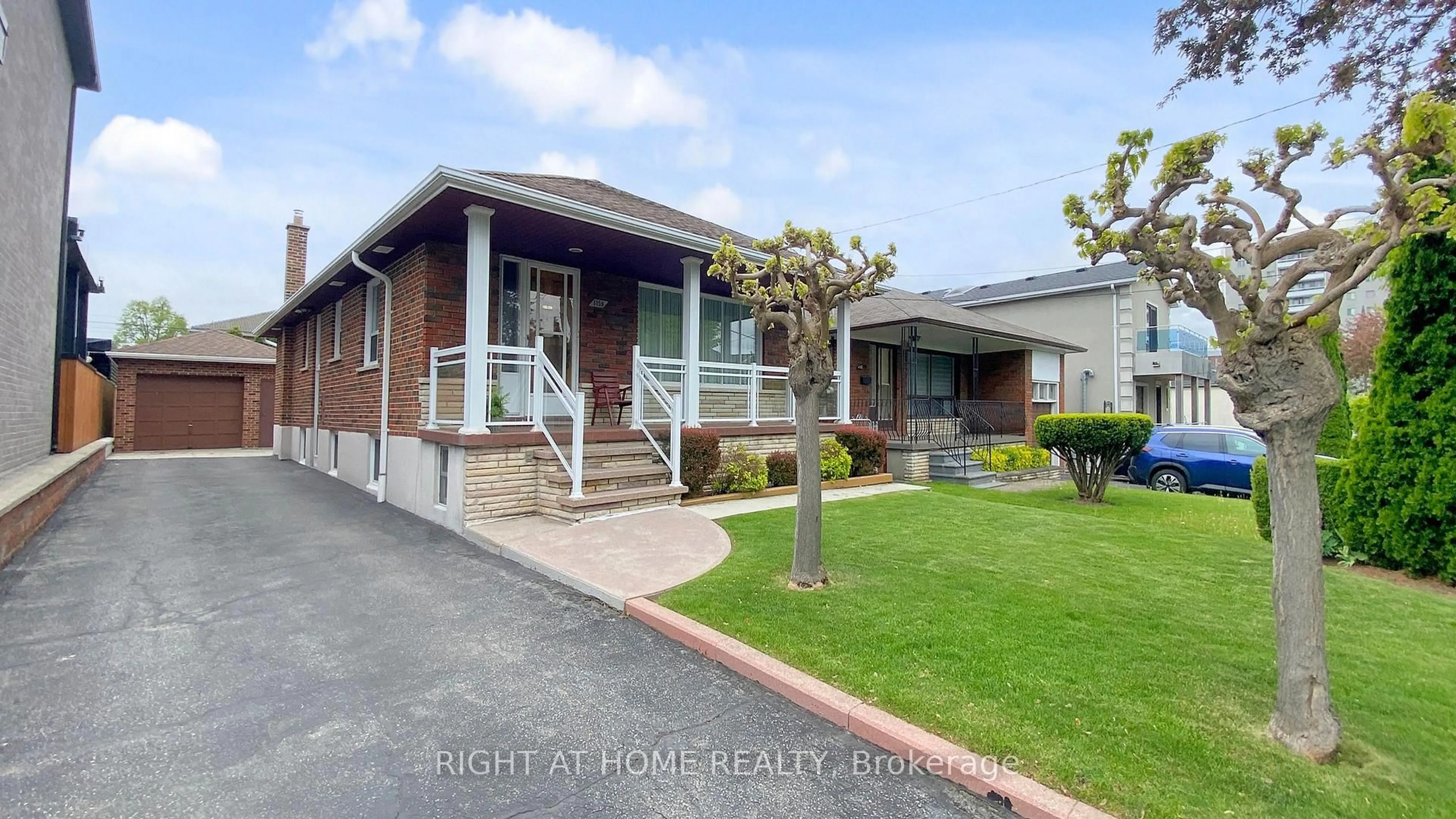 Home with brick exterior material, street for 1159 Glengrove Ave, Toronto Ontario M6B 2K5