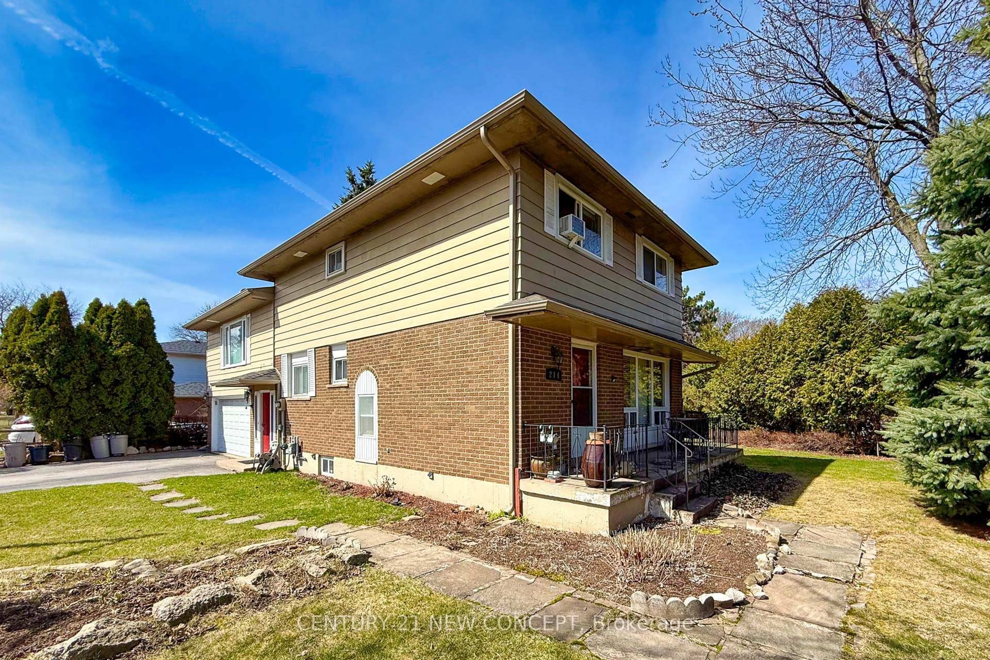 Home with brick exterior material, street for 214 Vance Dr, Oakville Ontario L6L 3K9