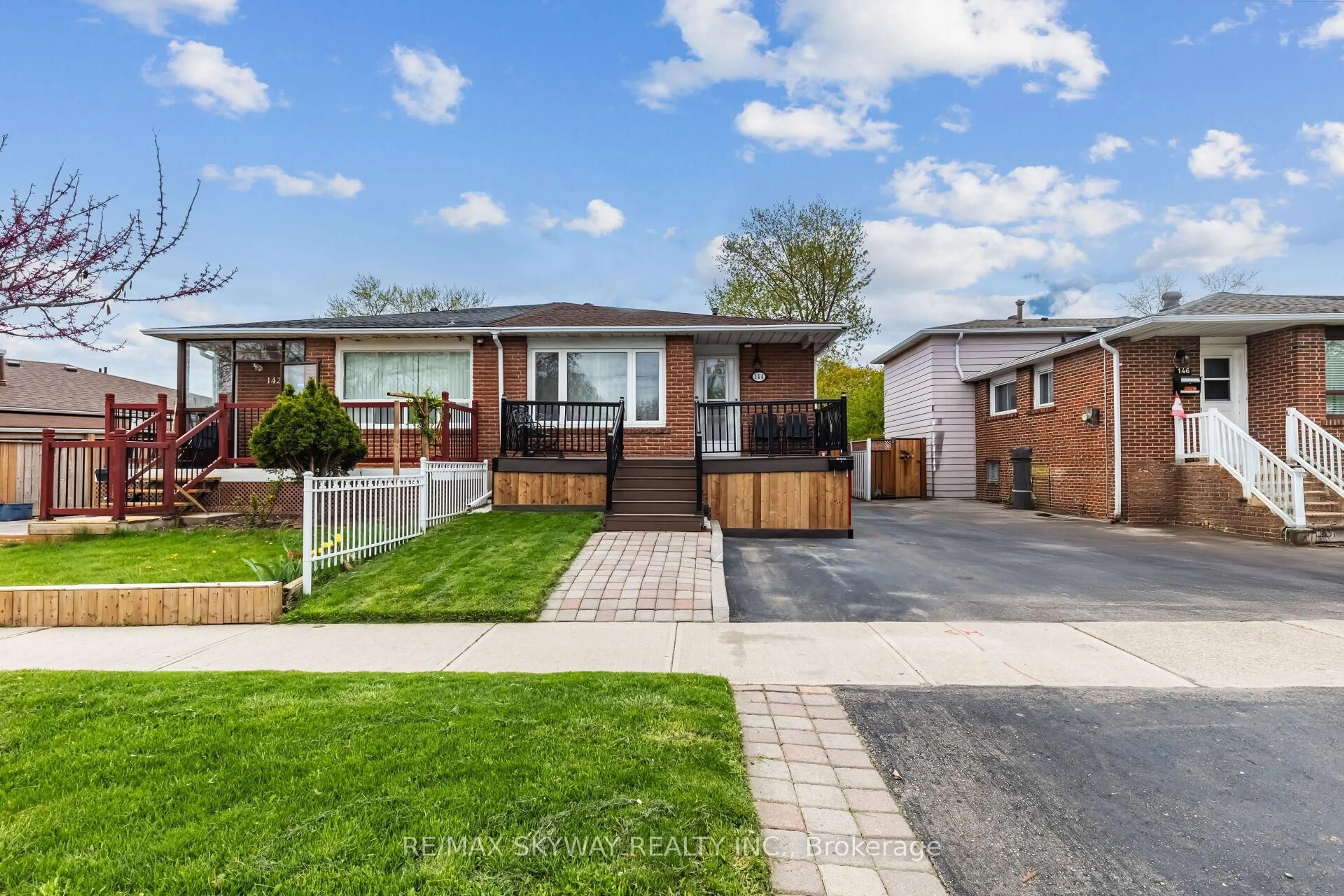 Home with brick exterior material, street for 144 Archdekin Dr, Brampton Ontario L6V 1Y7