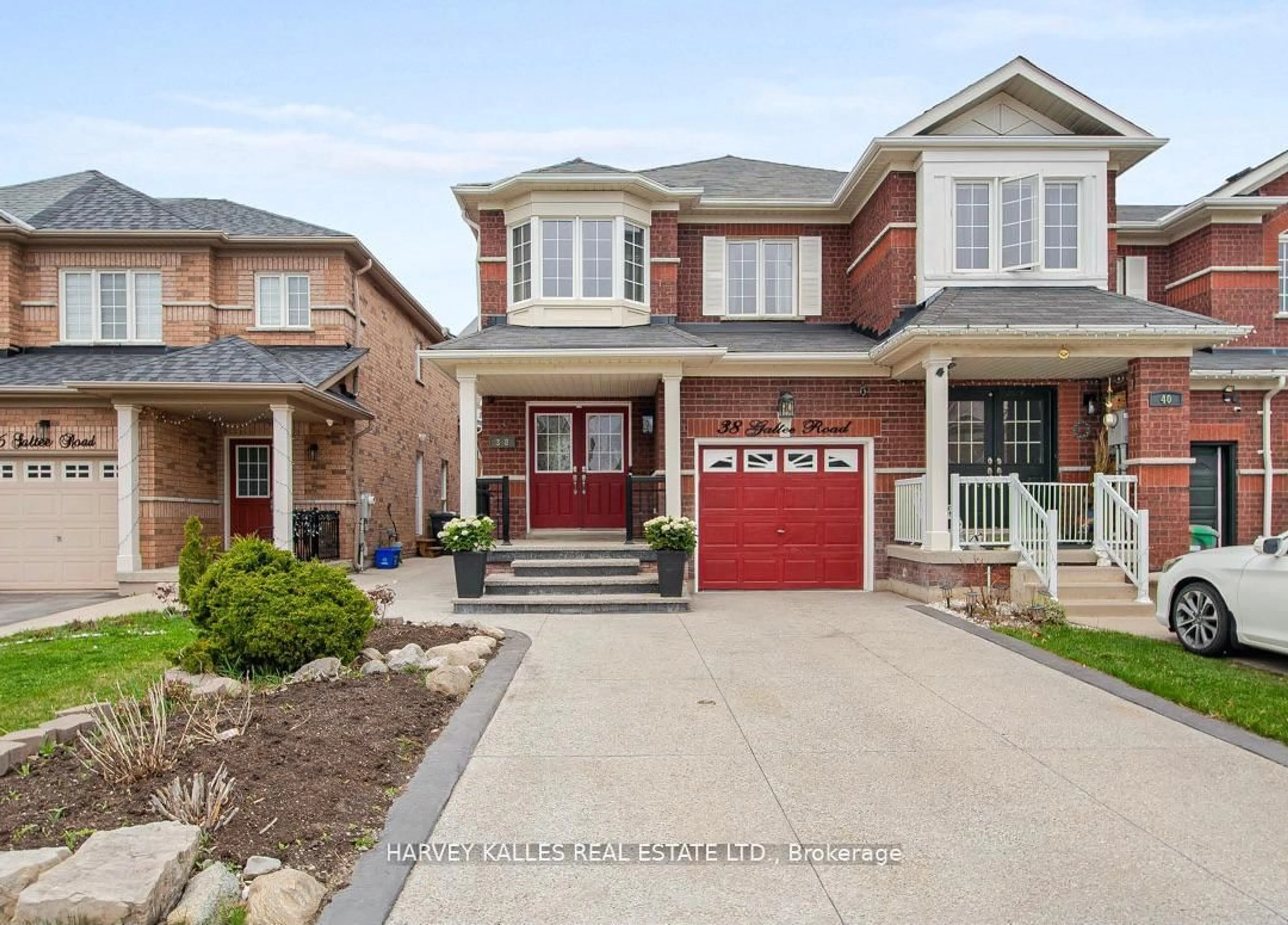 Home with brick exterior material, street for 38 Galtee Rd, Brampton Ontario L6X 0J5