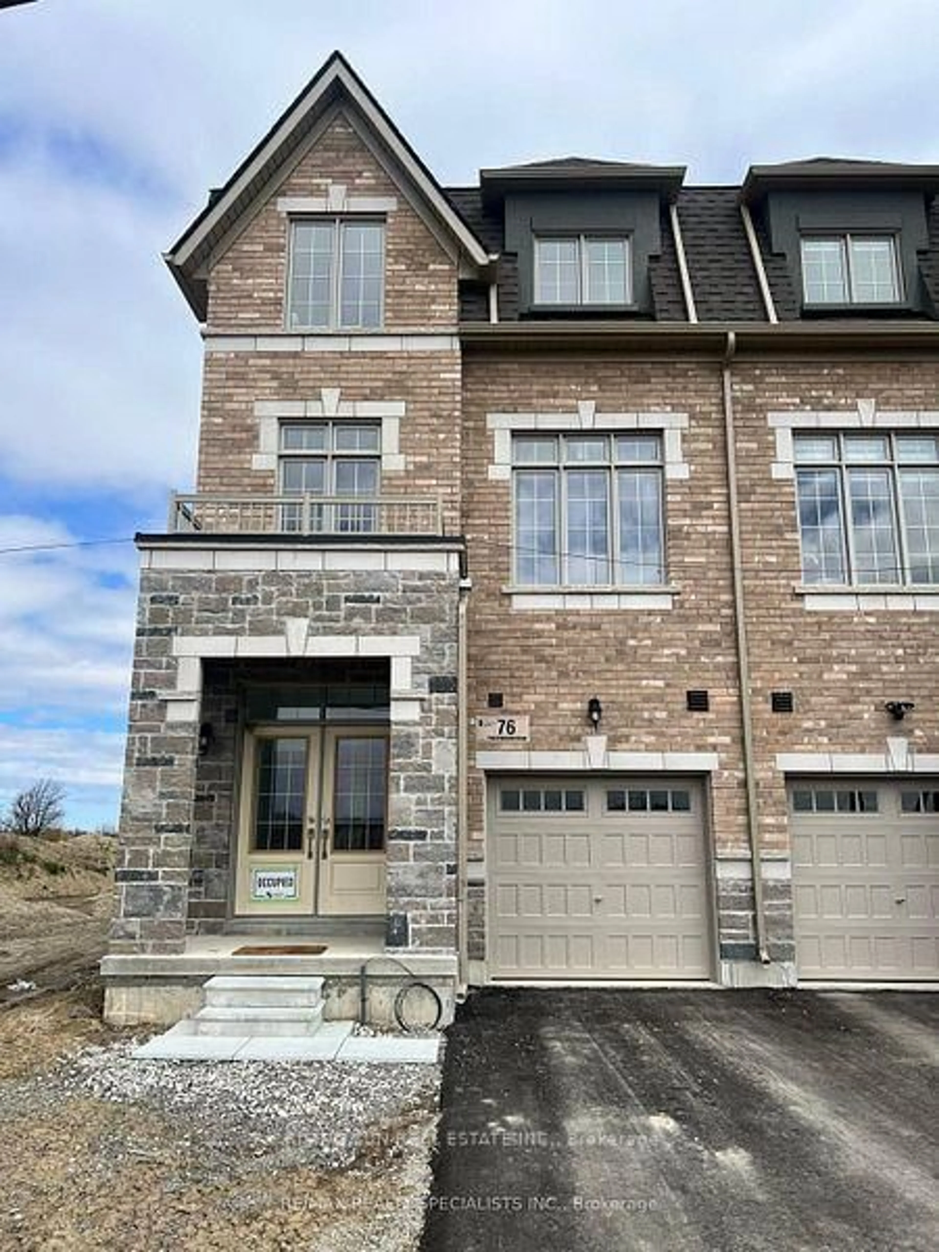 Home with brick exterior material, street for 76 Foxsparrow Rd, Brampton Ontario L6R 4E1