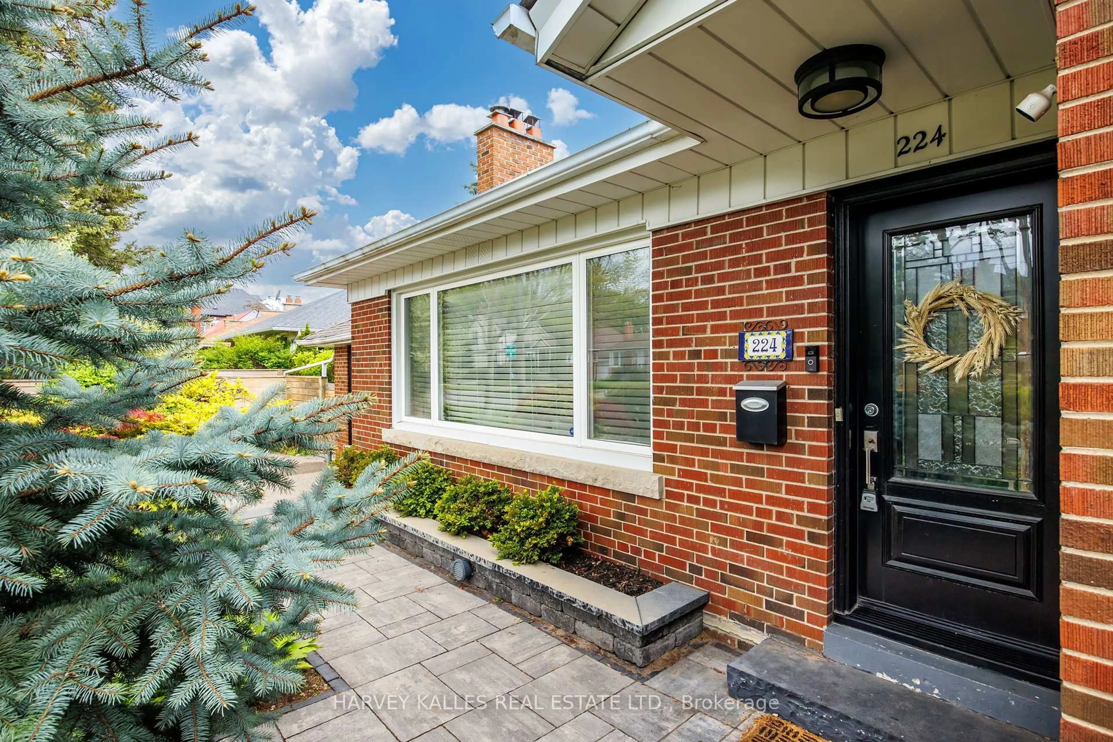 Home with brick exterior material, street for 224 Berry Rd, Toronto Ontario M8Y 1X6