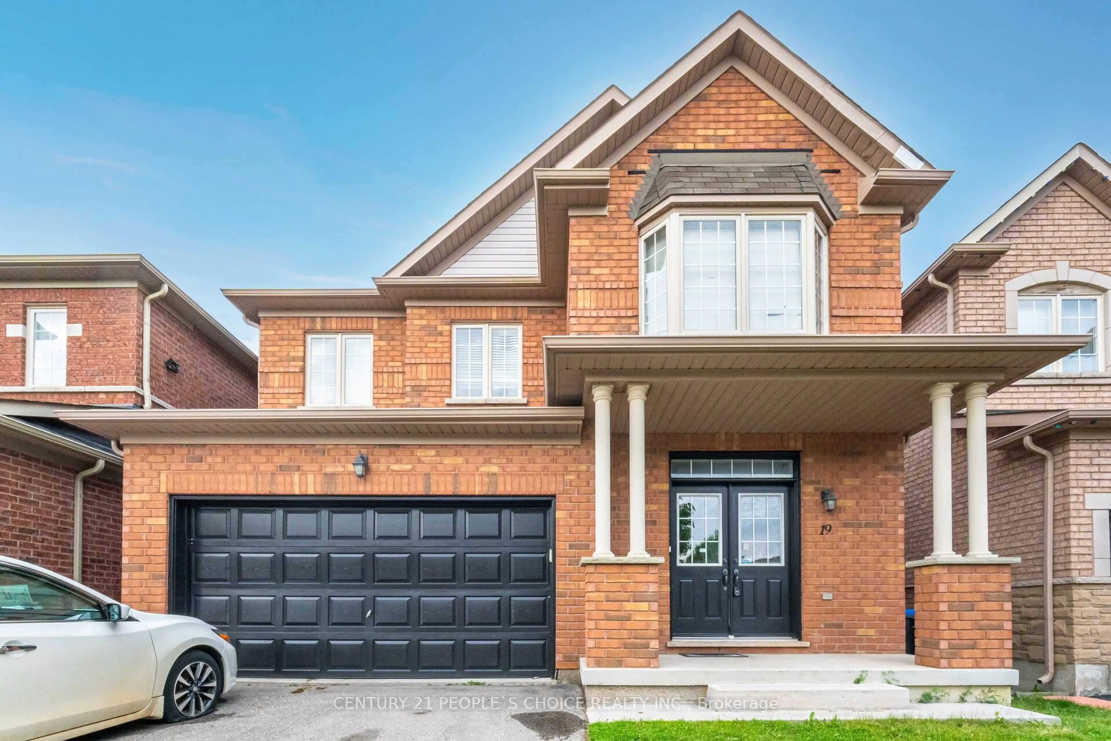 Home with brick exterior material, street for 19 Frobischer Dr, Brampton Ontario L6R 0L4