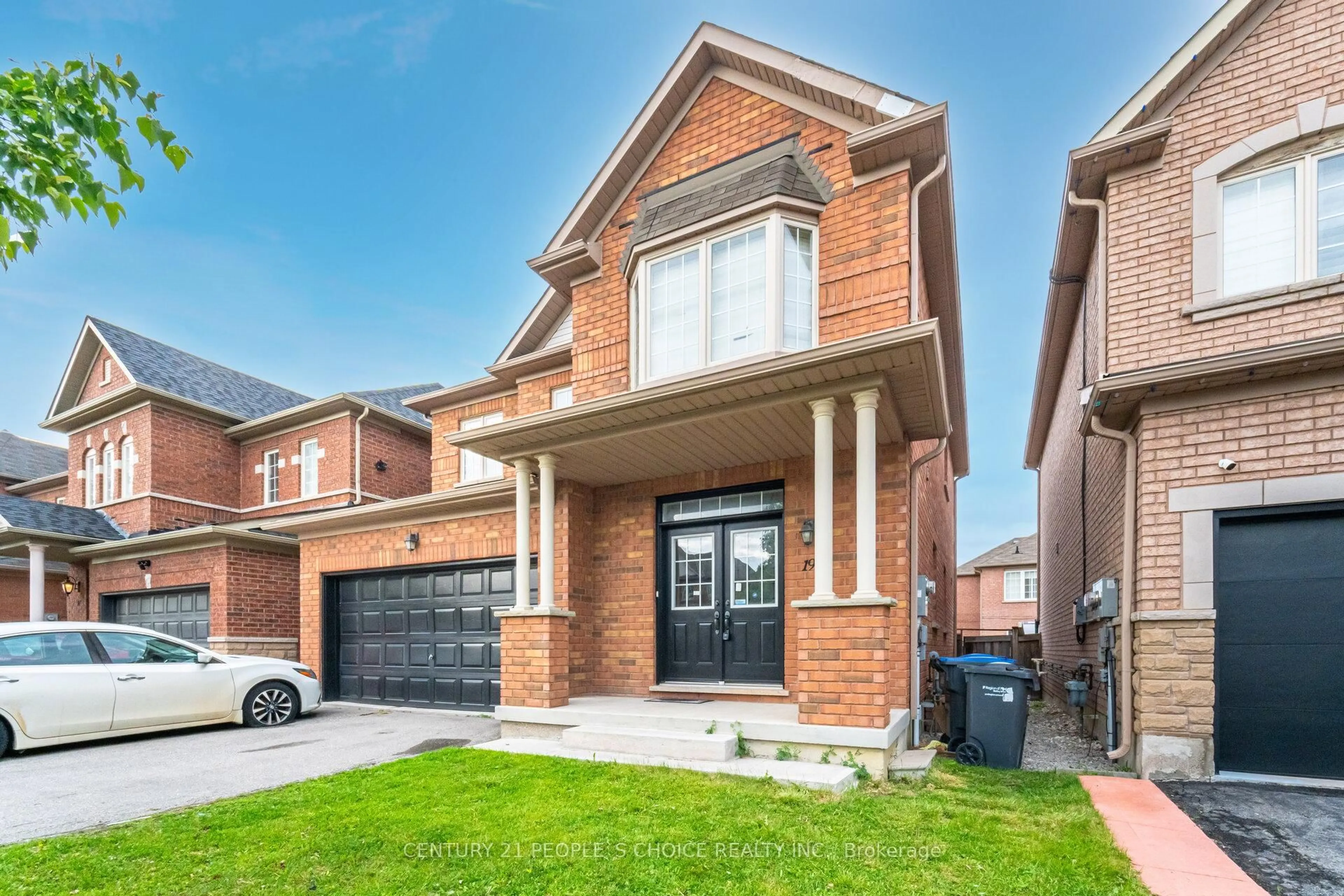 Home with brick exterior material, street for 19 Frobischer Dr, Brampton Ontario L6R 0L4