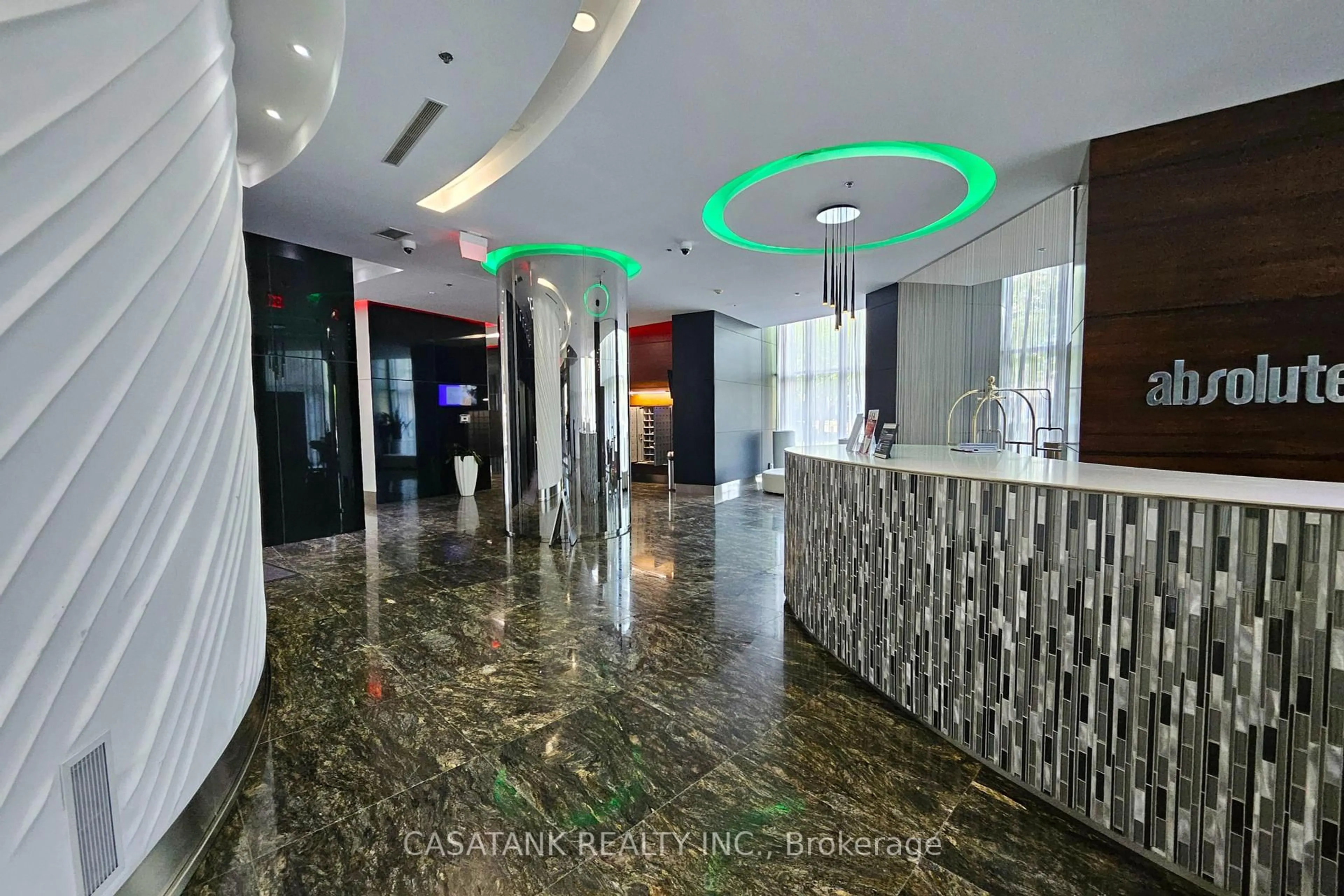Lobby for 50 Absolute Ave #4005, Mississauga Ontario L4Z 0A8